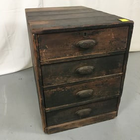 Primitive 4-Drawer Cabinet