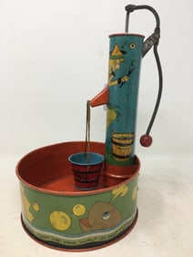Ohio Art Tin Litho Pump & Bucket