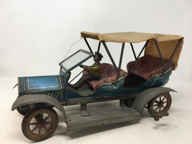 Wind-Up Tin Toy Car