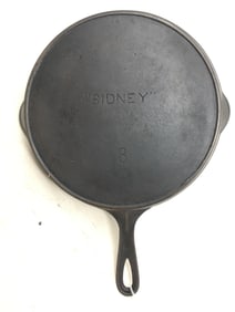 Sidney No. 8 Cast Iron Skillet