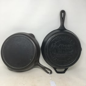 (2) No. 8 Cast Iron Skillets