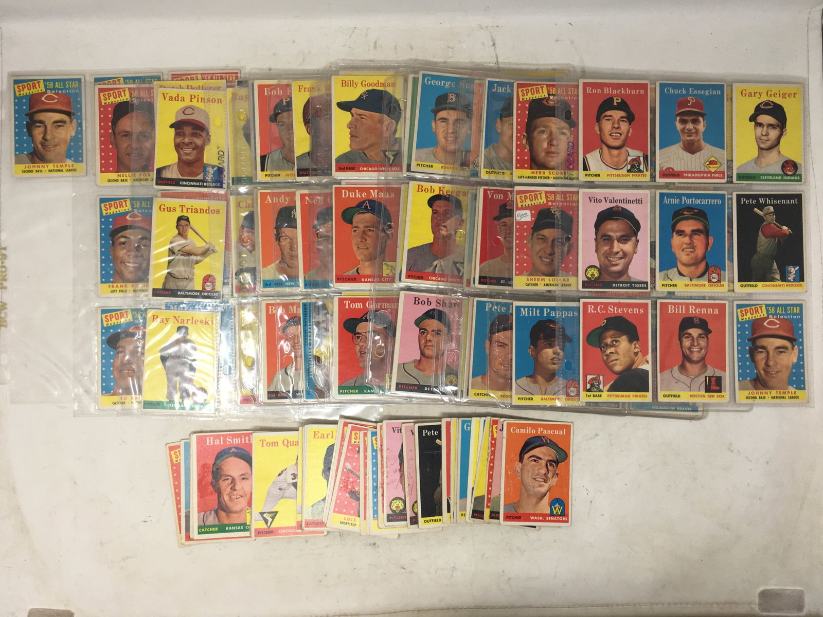 (200+) 1958 Topps Baseball Cards (1 of 17)