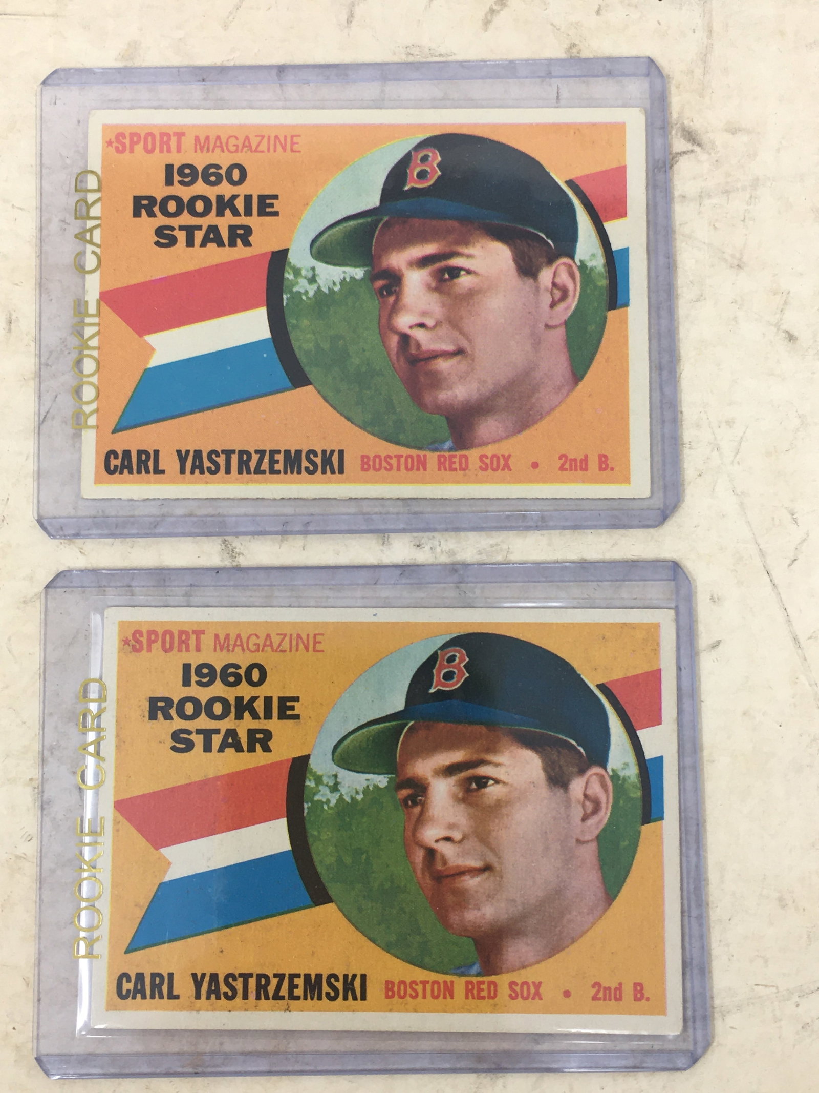 (2) 1960 Carl Yastrzemski (Rookie Star) Cards, #148 (1 of 2)