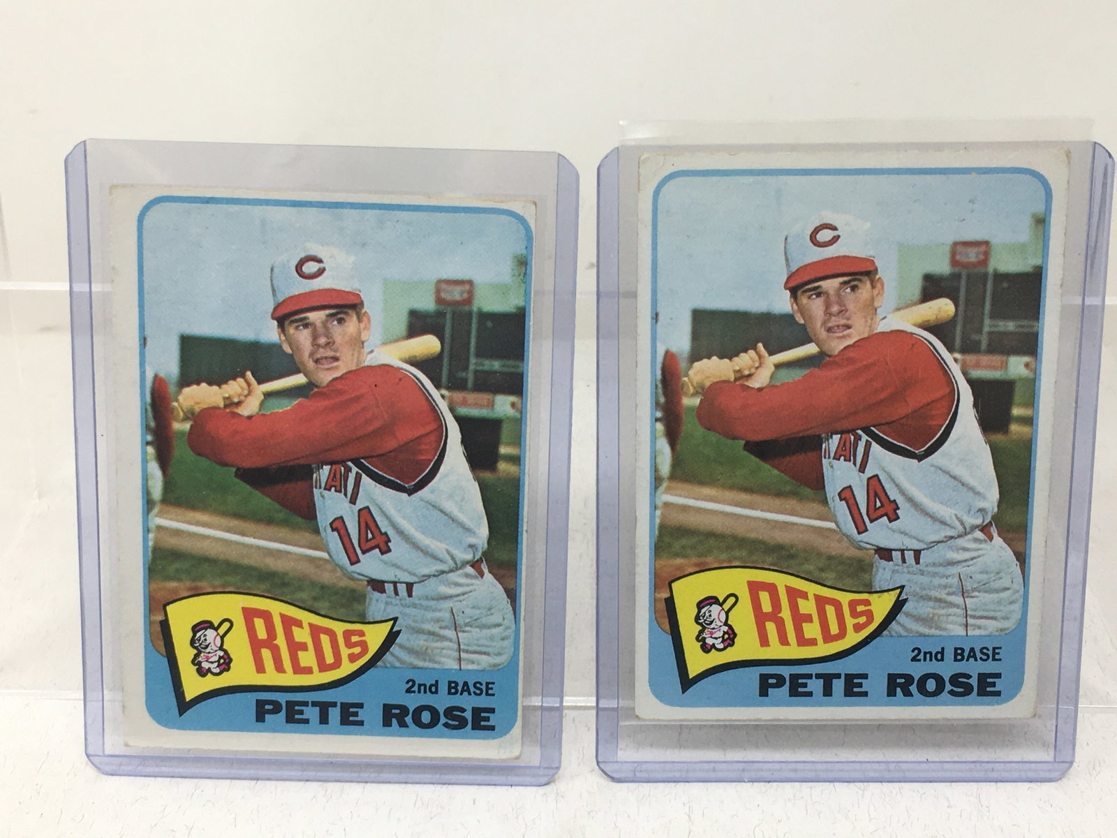 (2) 1965 Topps Pete Rose, #207 (1 of 4)
