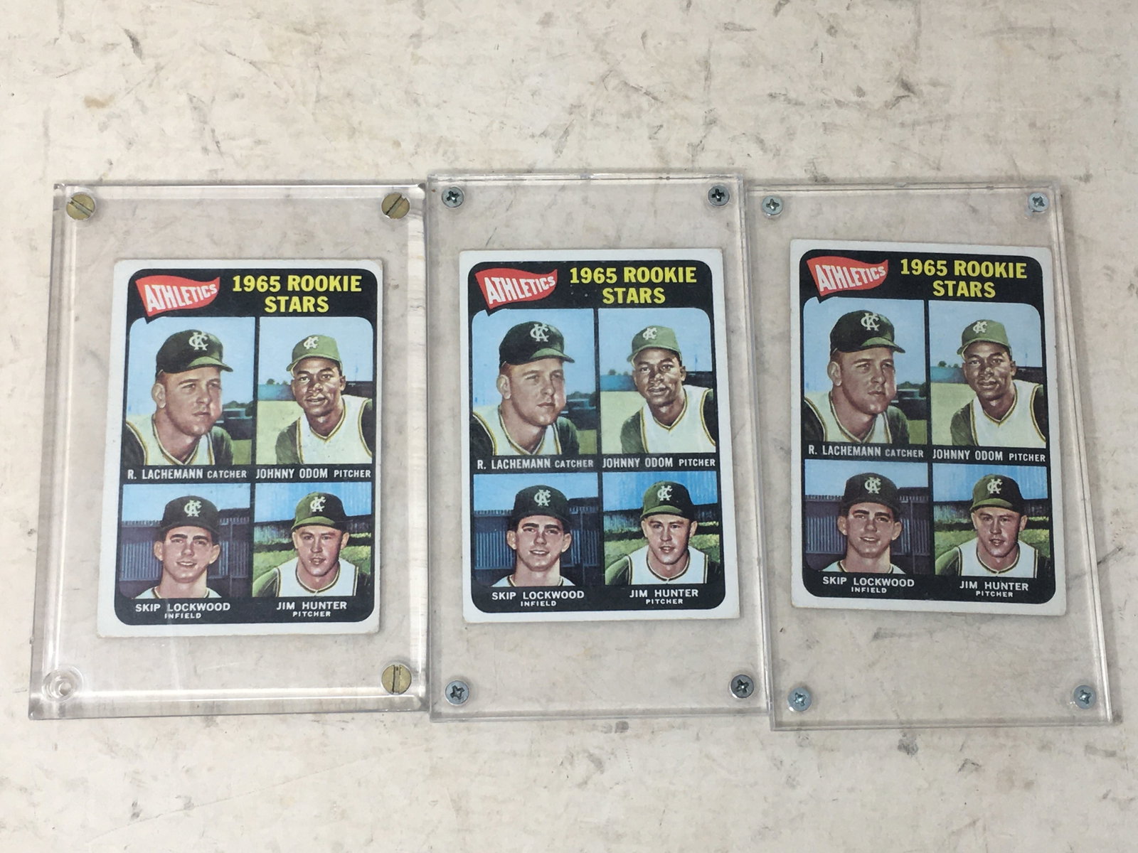 (3) 1965 Topps Rookie Stars Baseball Cards, #526 (1 of 7)