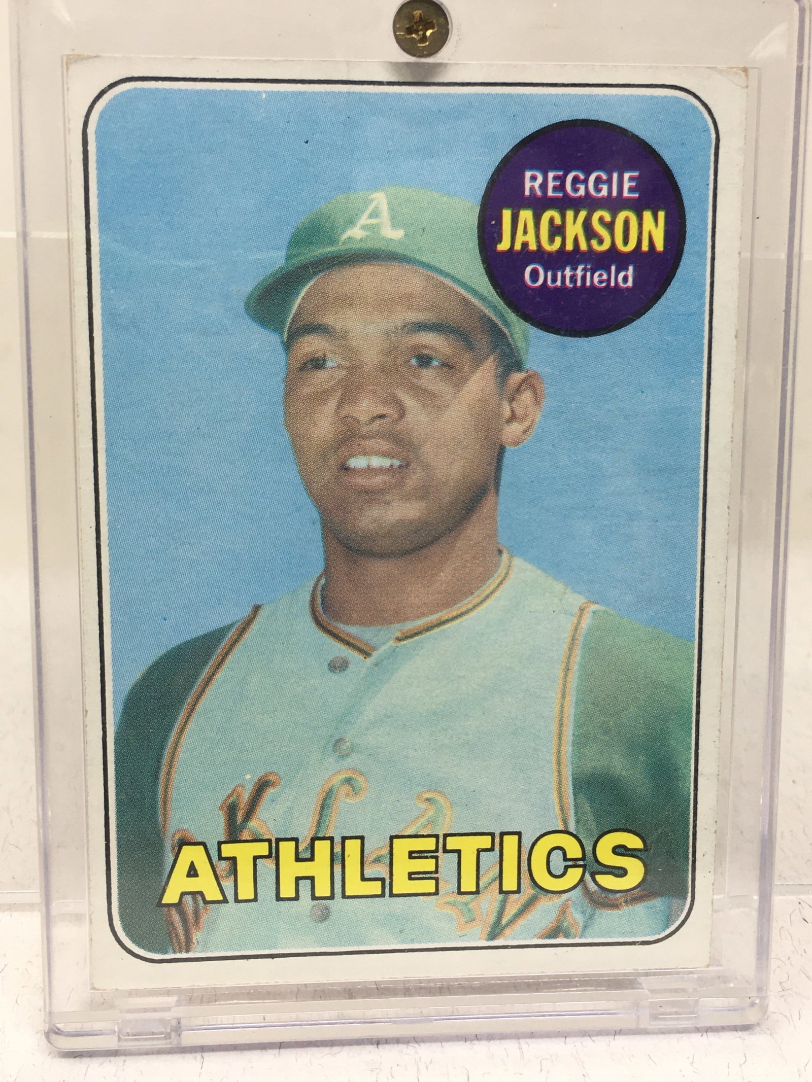 1969 Topps Reggie Jackson Rookie Card, #260 (1 of 2)