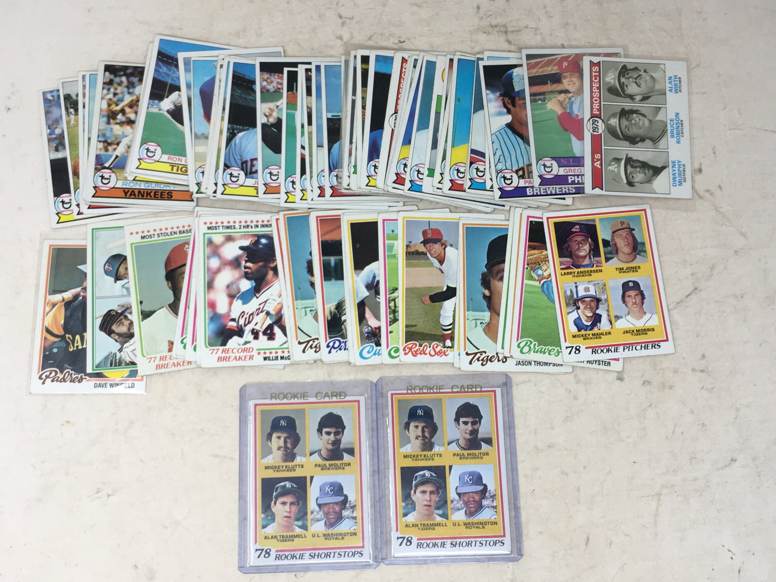 (75) 1978 & 1979 Topps Baseball Cards (1 of 2)