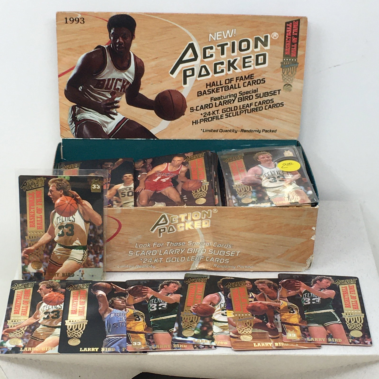 (140+) 1993 Action Packed Hall of Fame Basketball Cards (1 of 3)