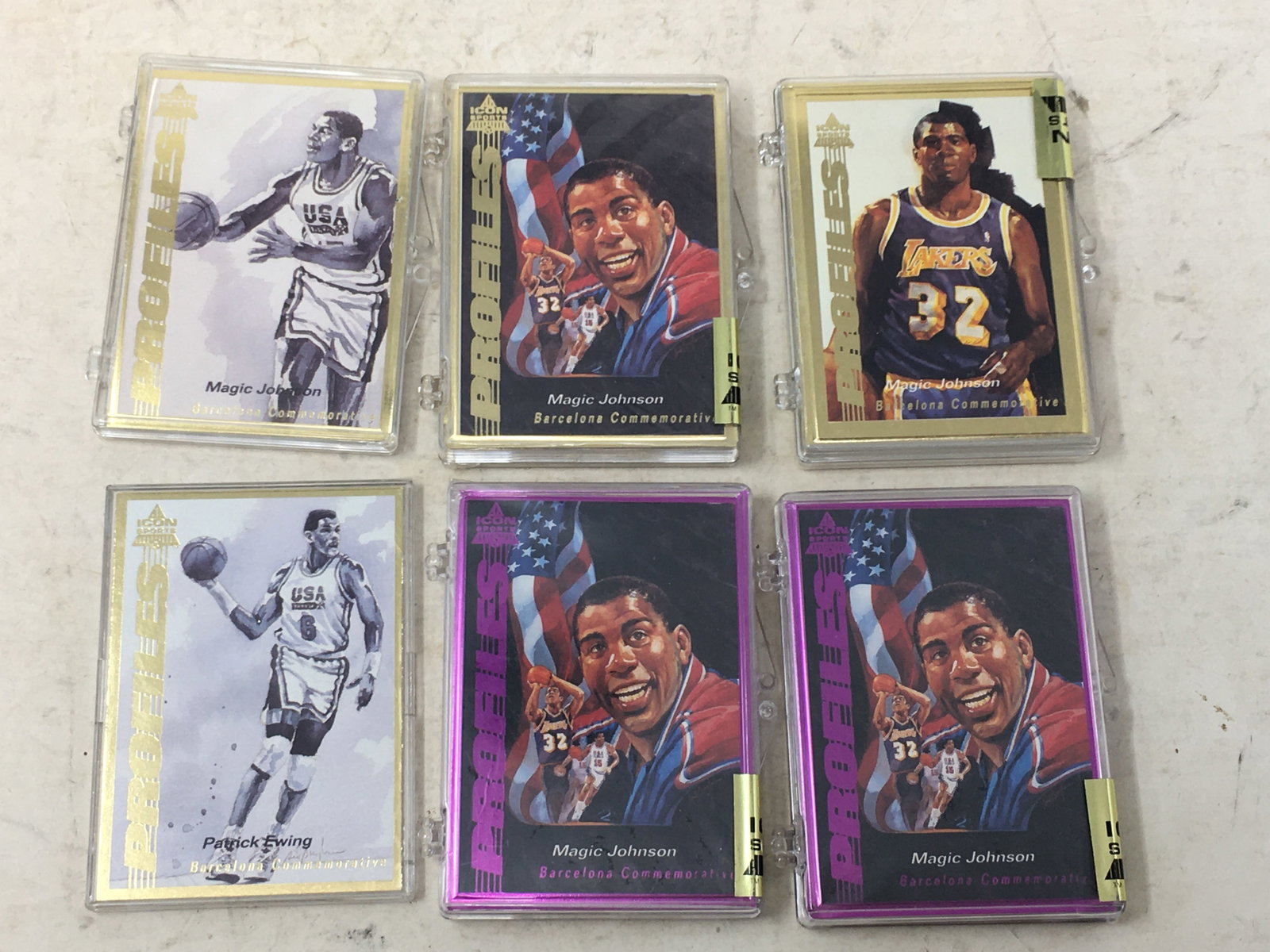 1992 Icon Sports Barcelona Commemorative Sets (1 of 3)