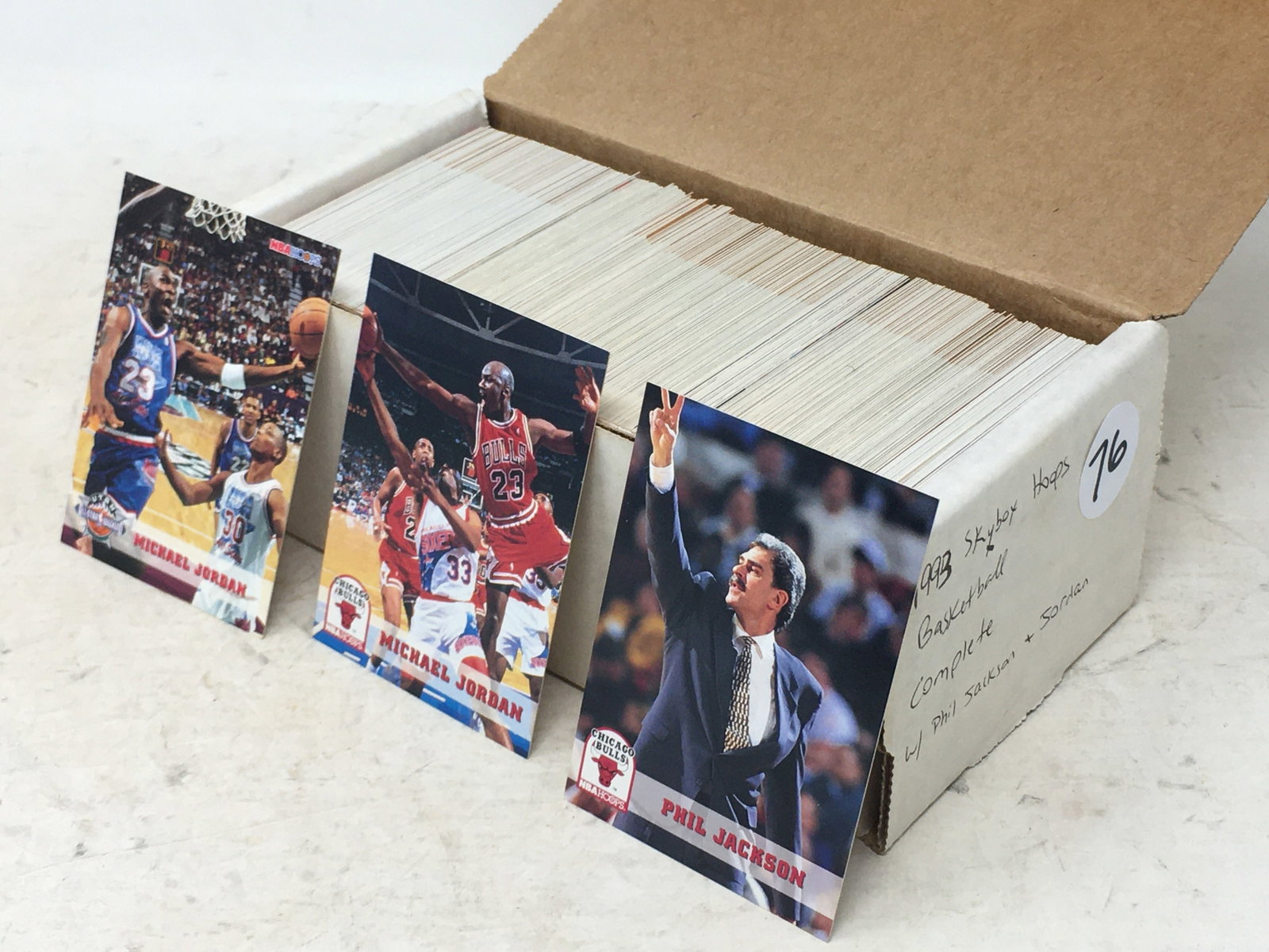 1993 NBA Hoops Basketball Complete Set, 1-421 (1 of 1)