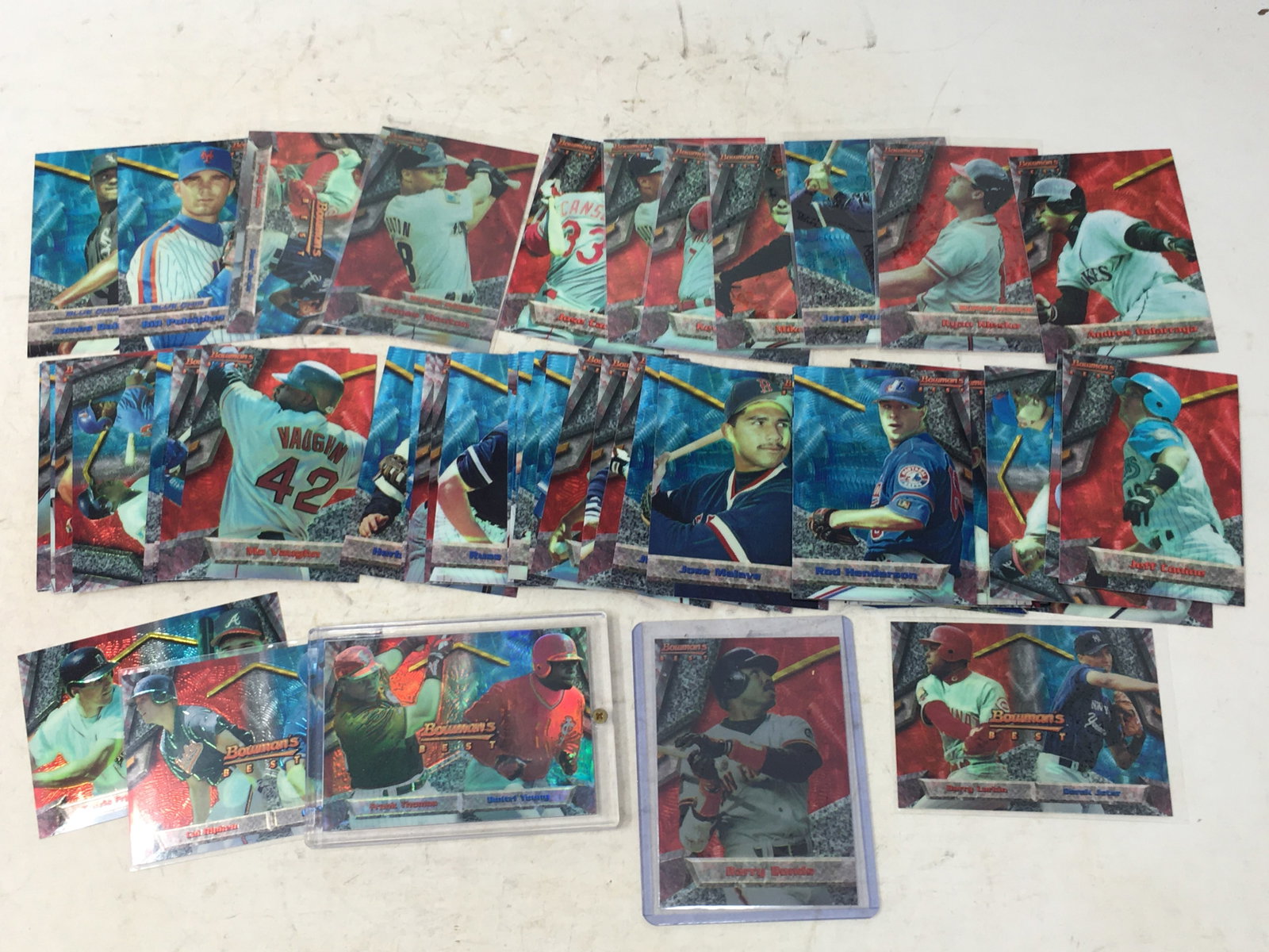 (53) 1994 Bowman's Best Baseball Cards: (53) 1994 Bowman's Best Baseball Cards. Incl. #91 Frank Thomas, Dmitri Young