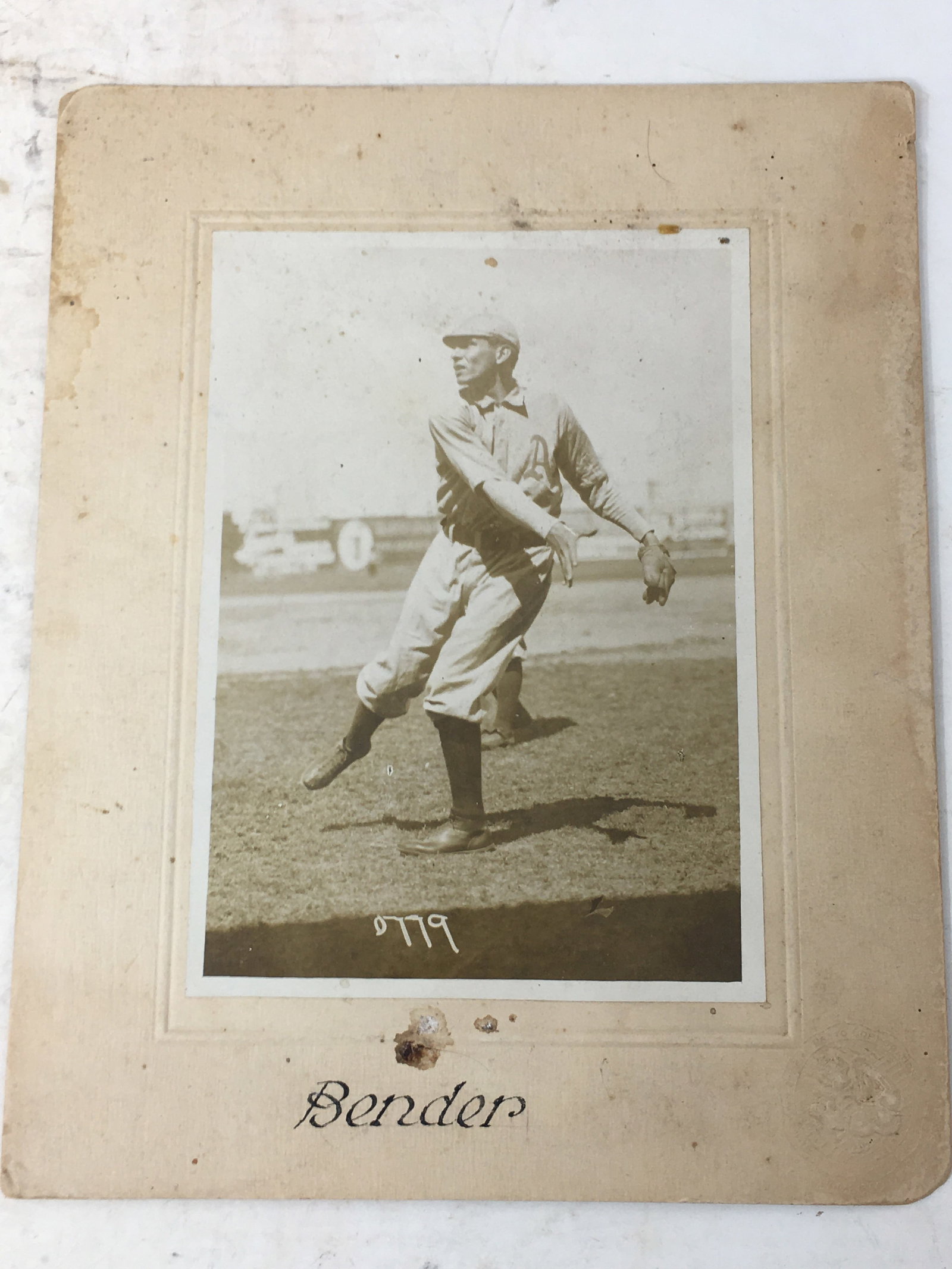 (5) Early 1900s Baseball Player Photographs - 3