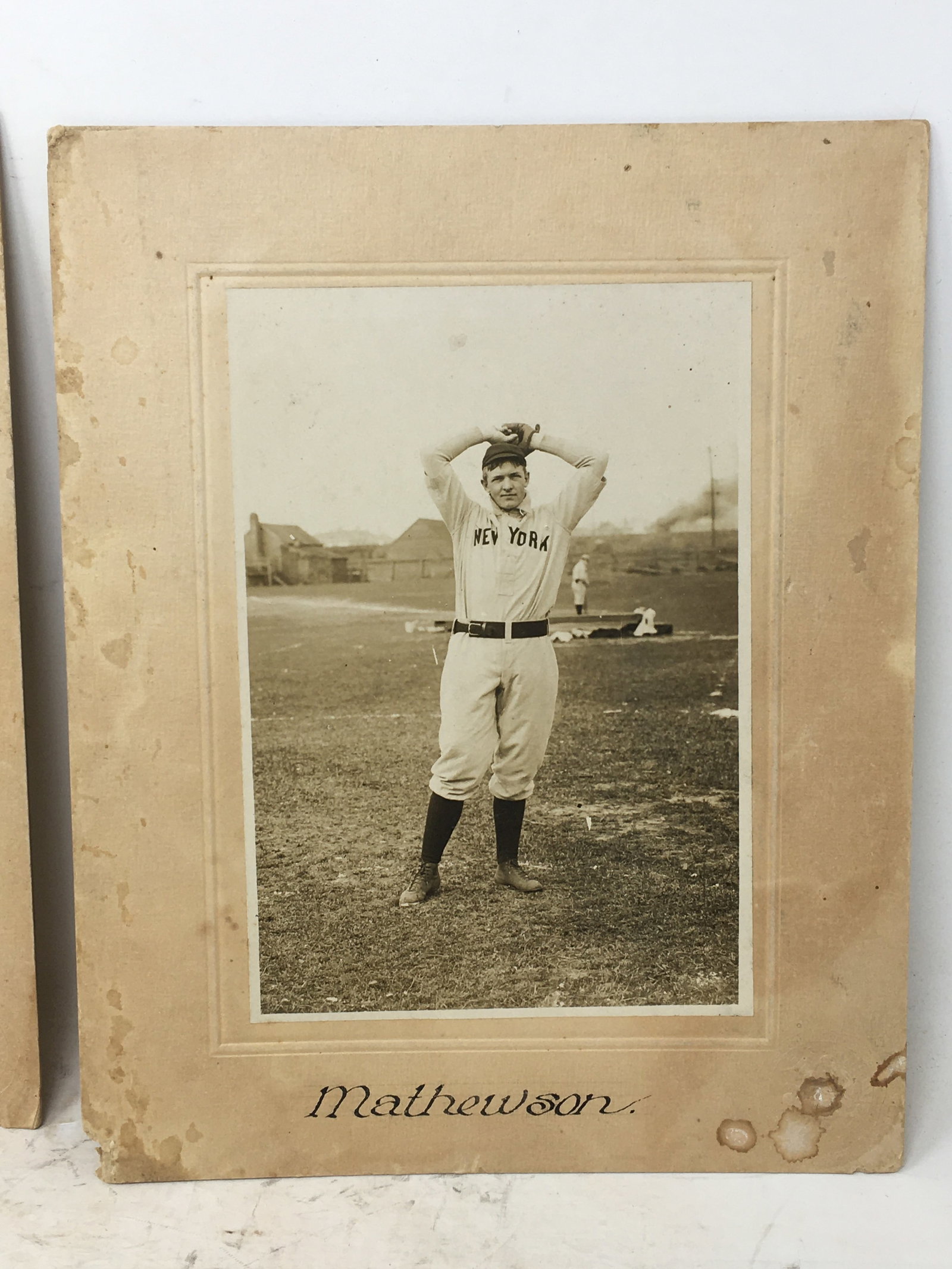 (5) Early 1900s Baseball Player Photographs - 6