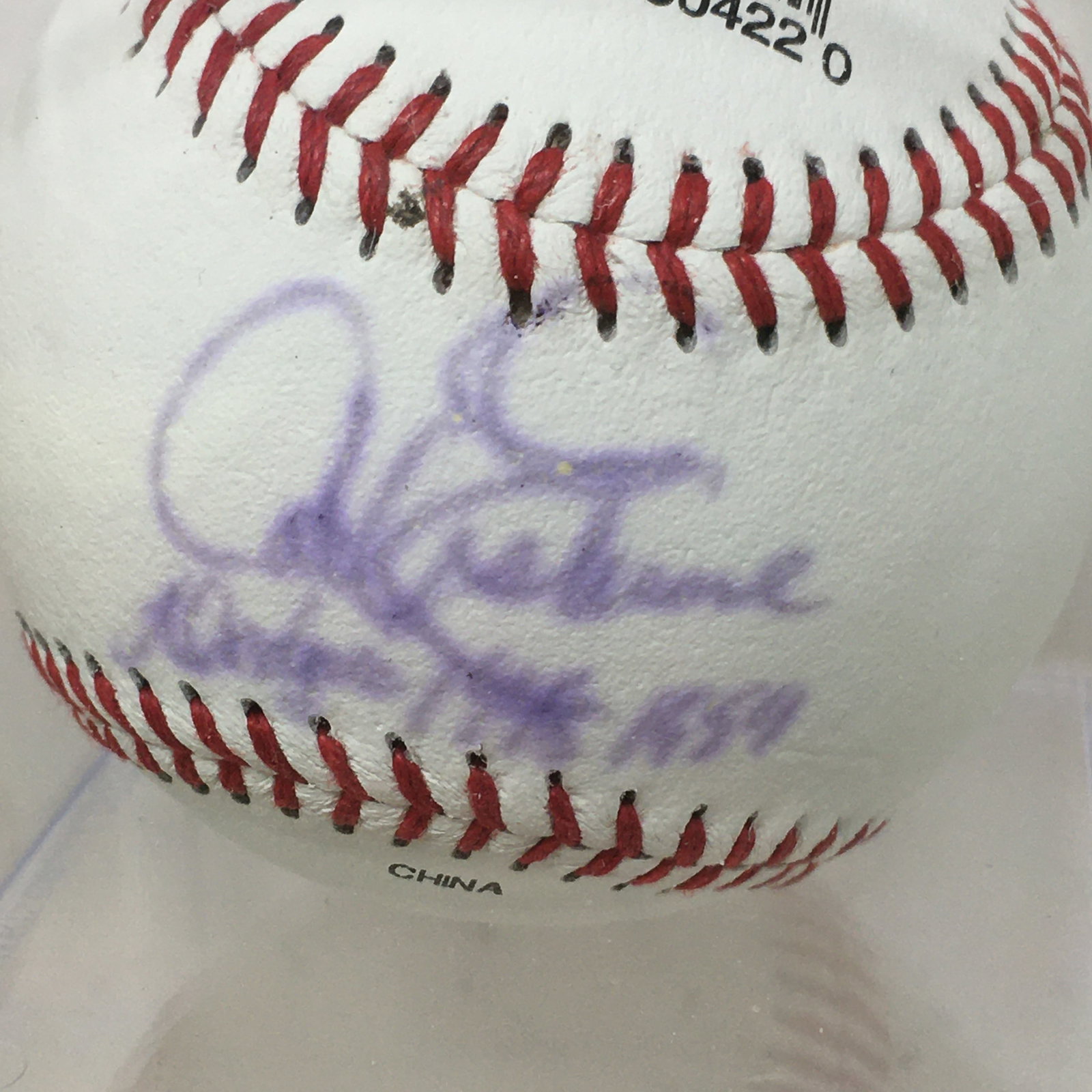 (3) Autographed Baseballs - 2