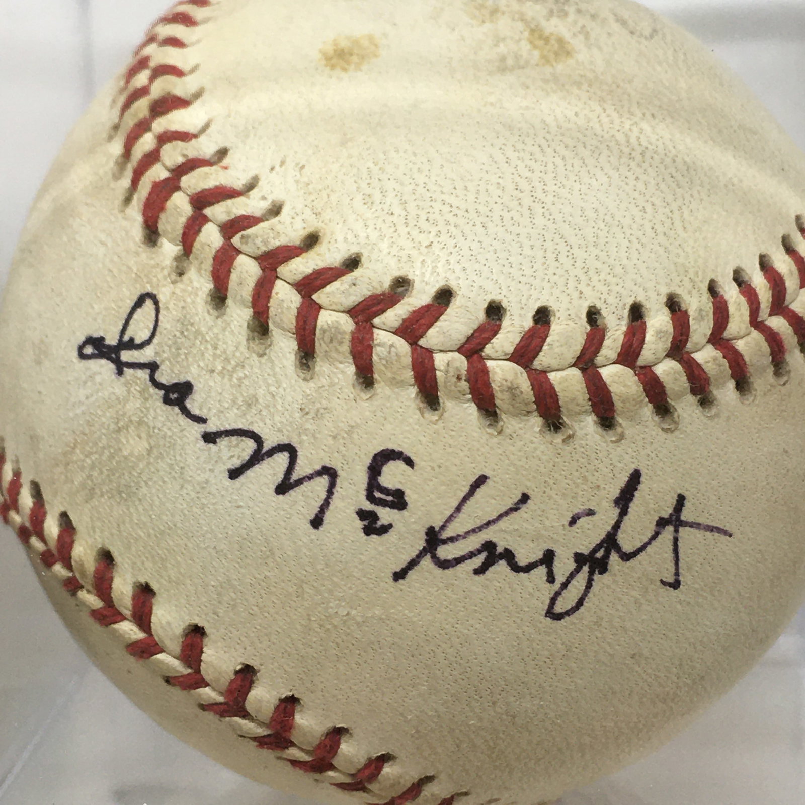 (3) Autographed Baseballs - 3