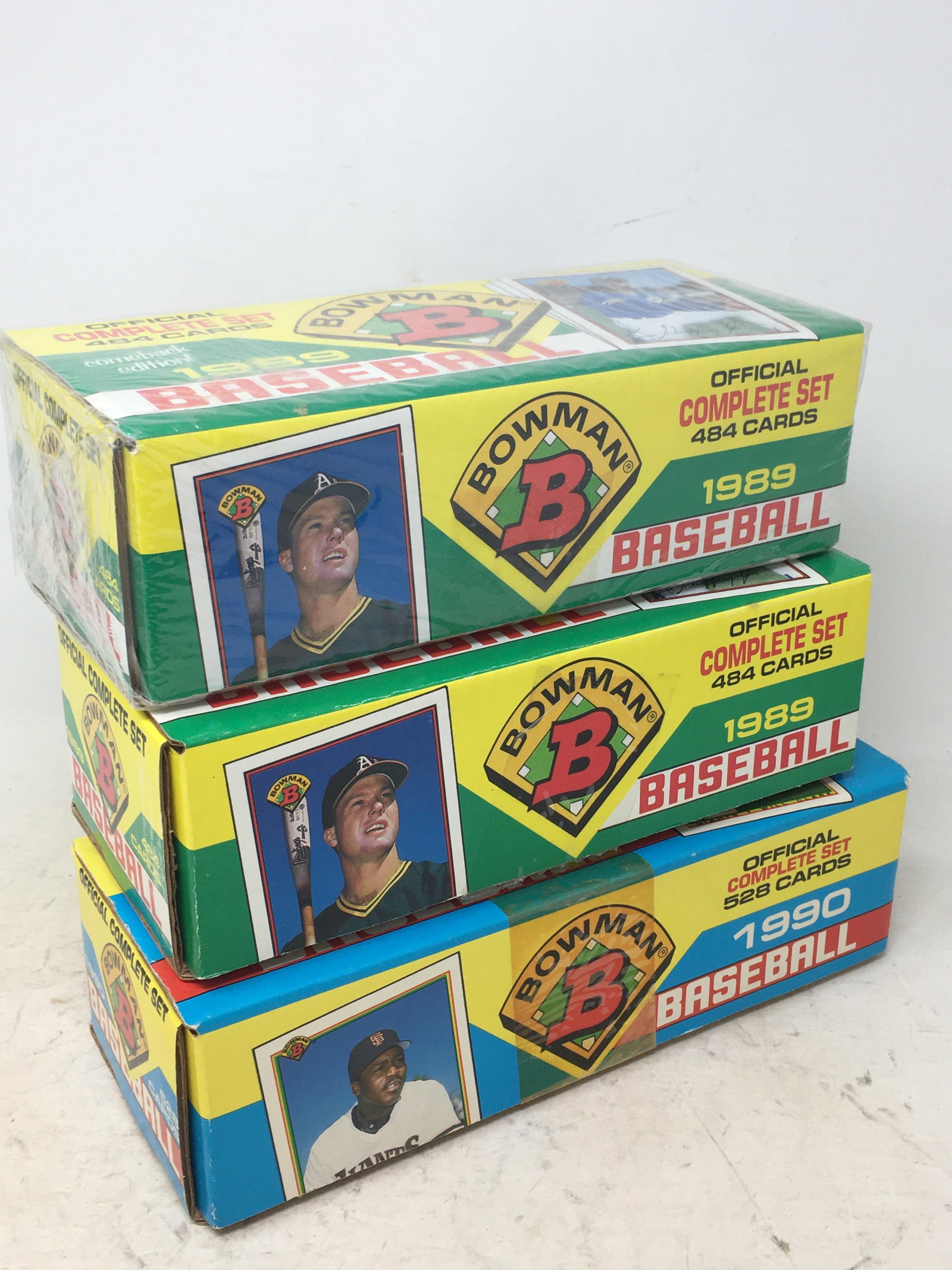 1989, 1990 Bowman Complete Sets Baseball Cards (1 of 2)