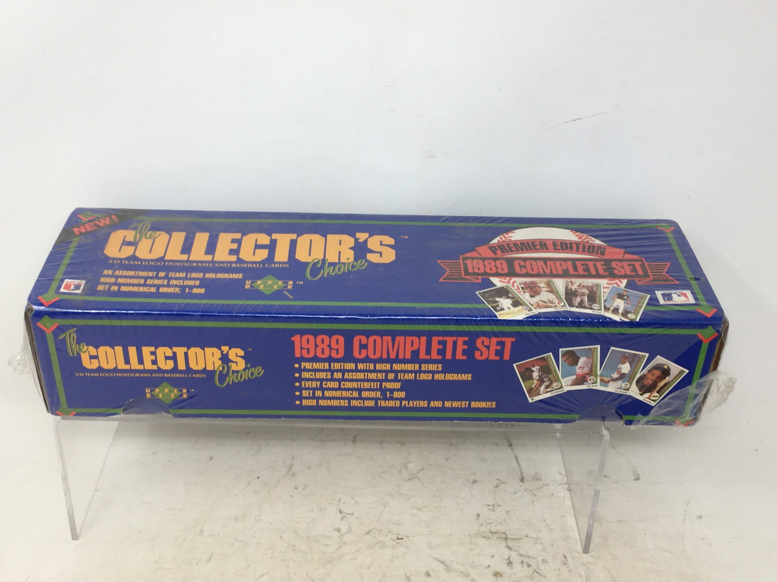 1989 Upper Deck Collector's Choice Complete Set Baseball Cards, Sealed Box (1 of 2)