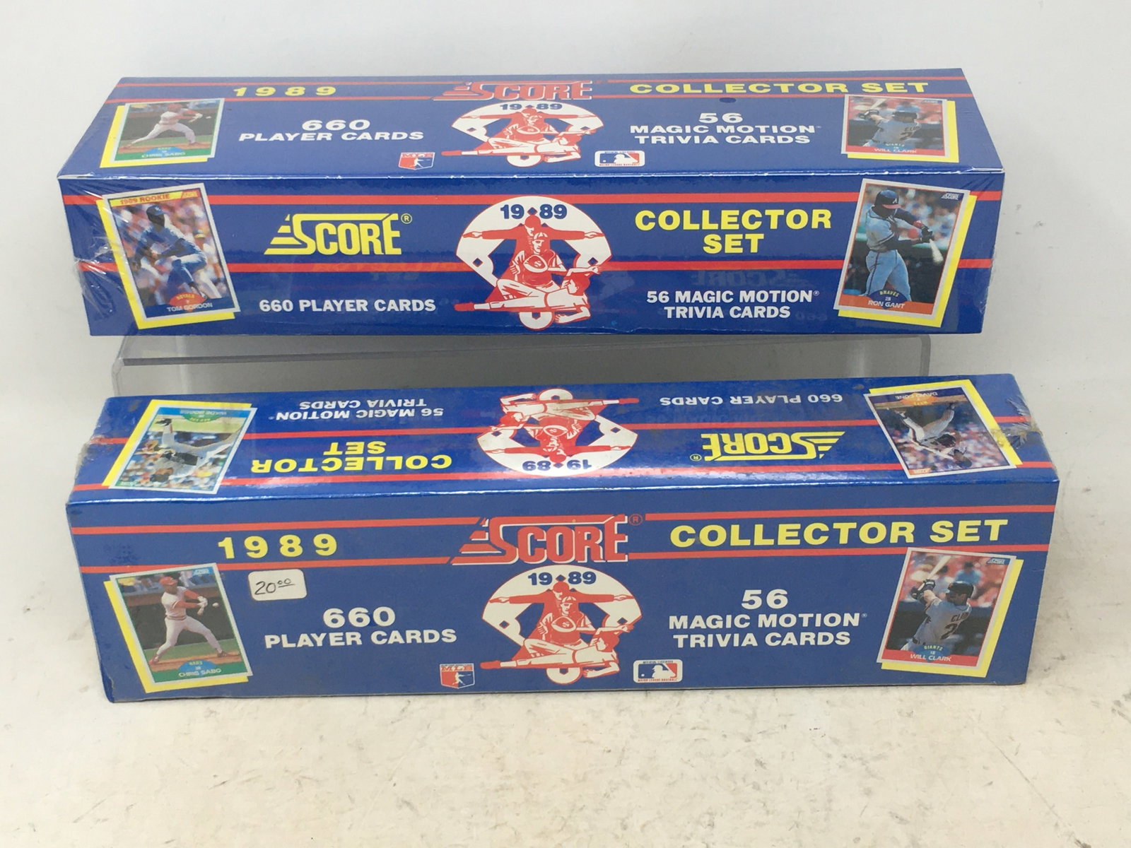 (2) 1989 Score Collector Set Baseball Cards, Sealed Boxes (1 of 1)