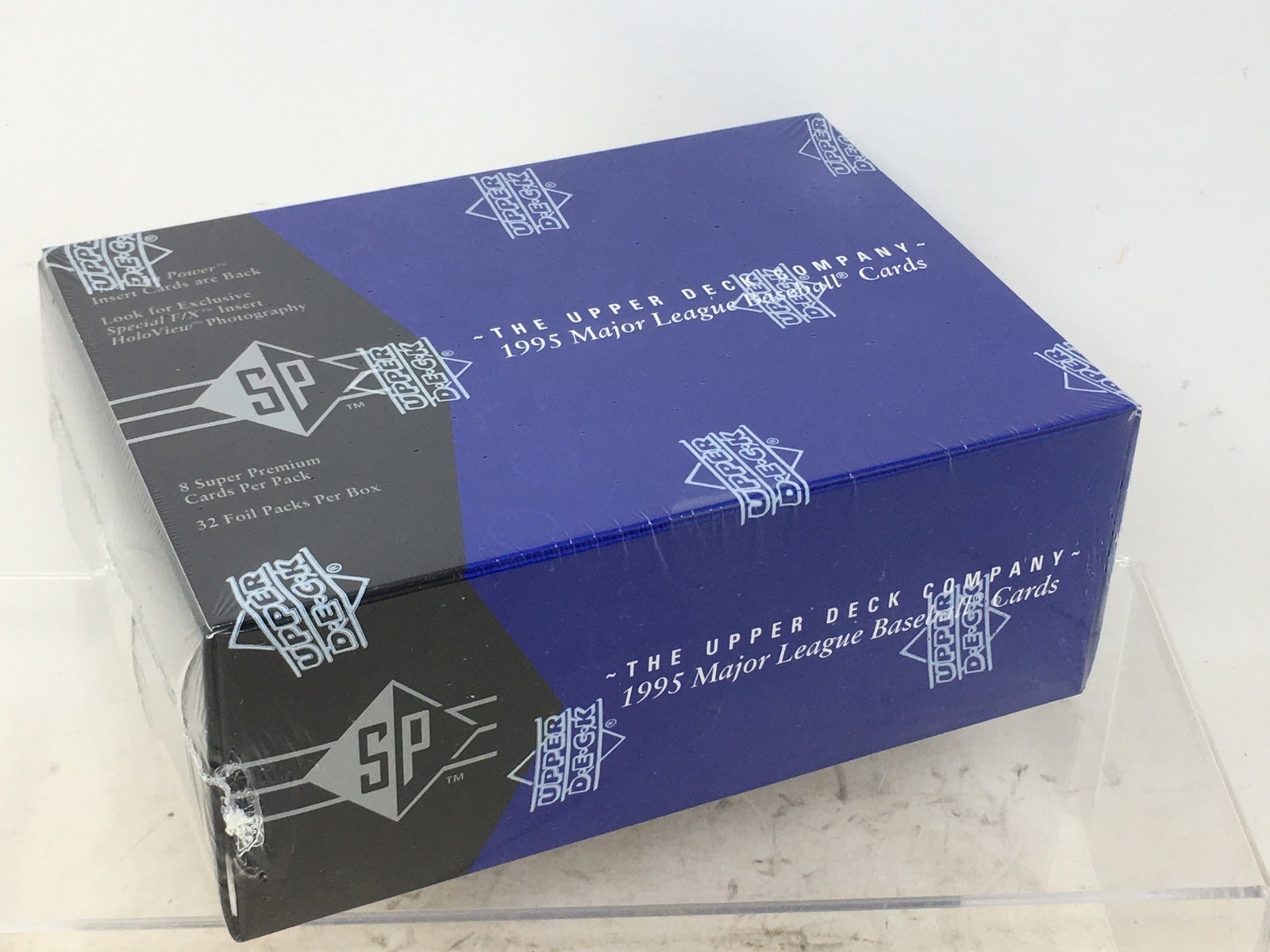 1995 Upper Deck SP Baseball Cards, Sealed Box: 1995 Upper Deck SP Baseball Cards, Sealed Box, 32 Packs/Box