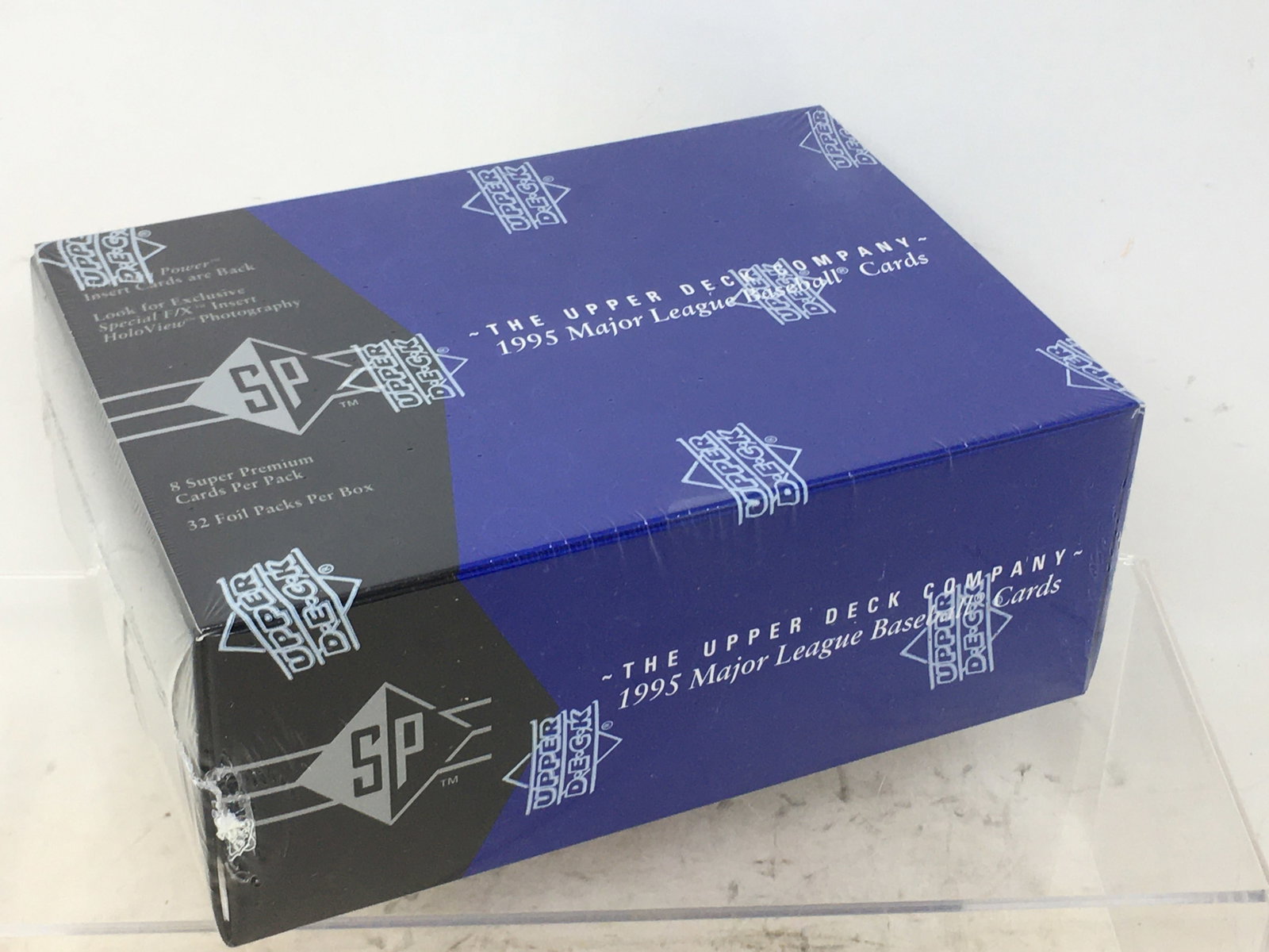 1995 Upper Deck SP Baseball Cards, Sealed Box: 1995 Upper Deck SP Baseball Cards, Sealed Box, 32 Packs/Box