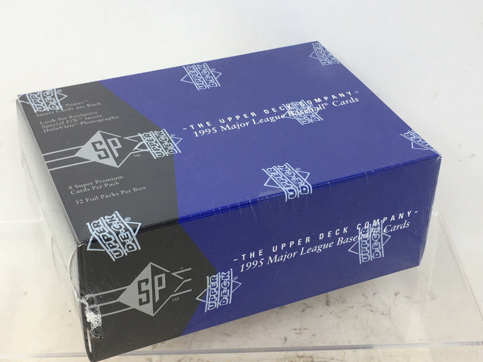 1995 Upper Deck SP Baseball Cards, Sealed Box: 1995 Upper Deck SP Baseball Cards, Sealed Box, 32 Packs/Box