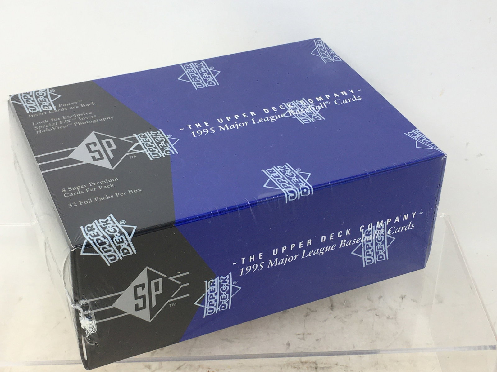 1995 Upper Deck SP Baseball Cards, Sealed Box: 1995 Upper Deck SP Baseball Cards, Sealed Box, 32 Packs/Box