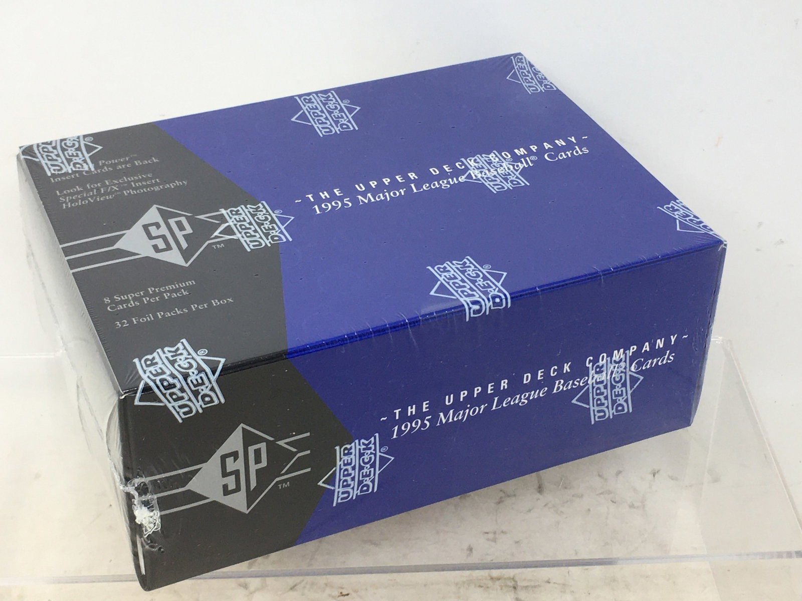 1995 Upper Deck SP Baseball Cards, Sealed Box: 1995 Upper Deck SP Baseball Cards, Sealed Box, 32 Packs/Box