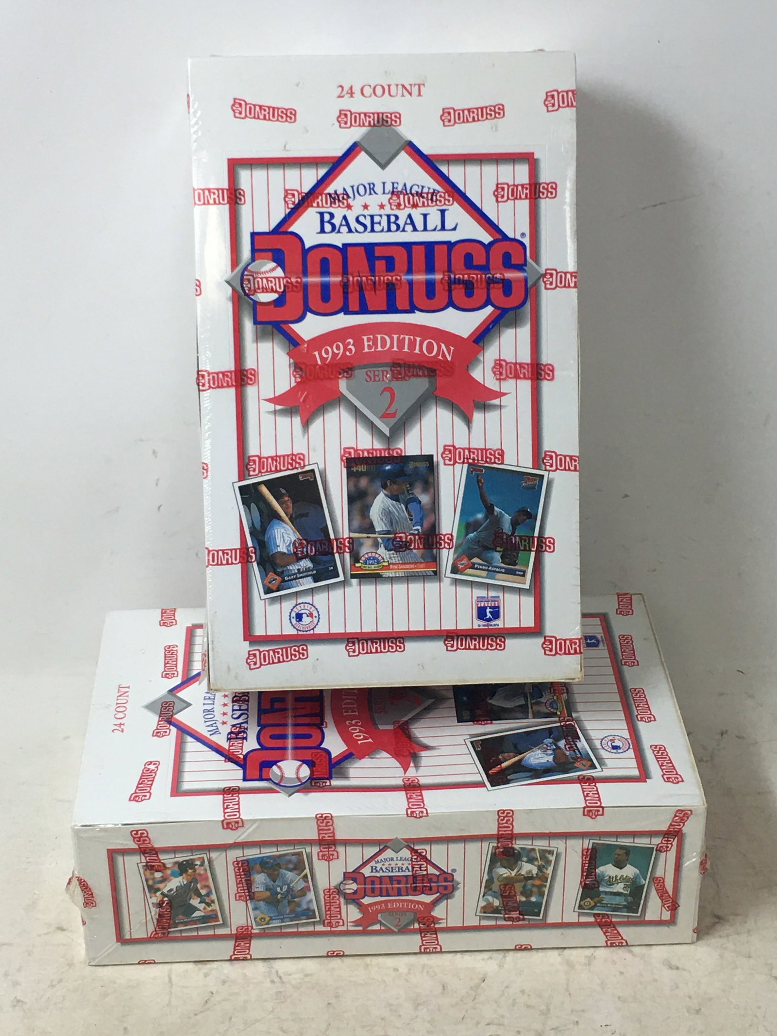 (2) 1993 Donruss Series 2 Baseball Cards, Sealed Boxes (1 of 1)