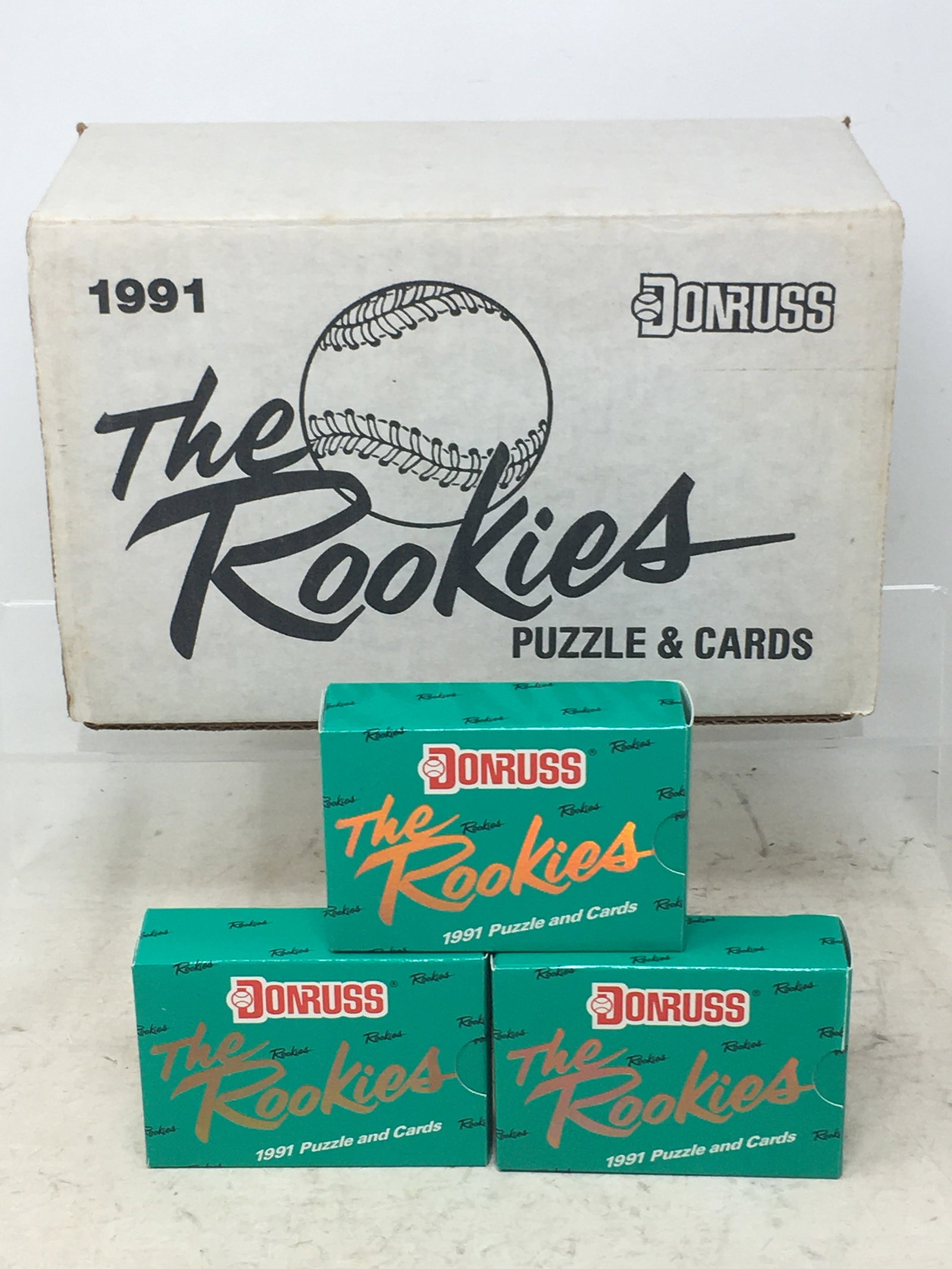 Case of 1991 Donruss The Rookies Puzzle & Cards, (15) Boxes (1 of 2)