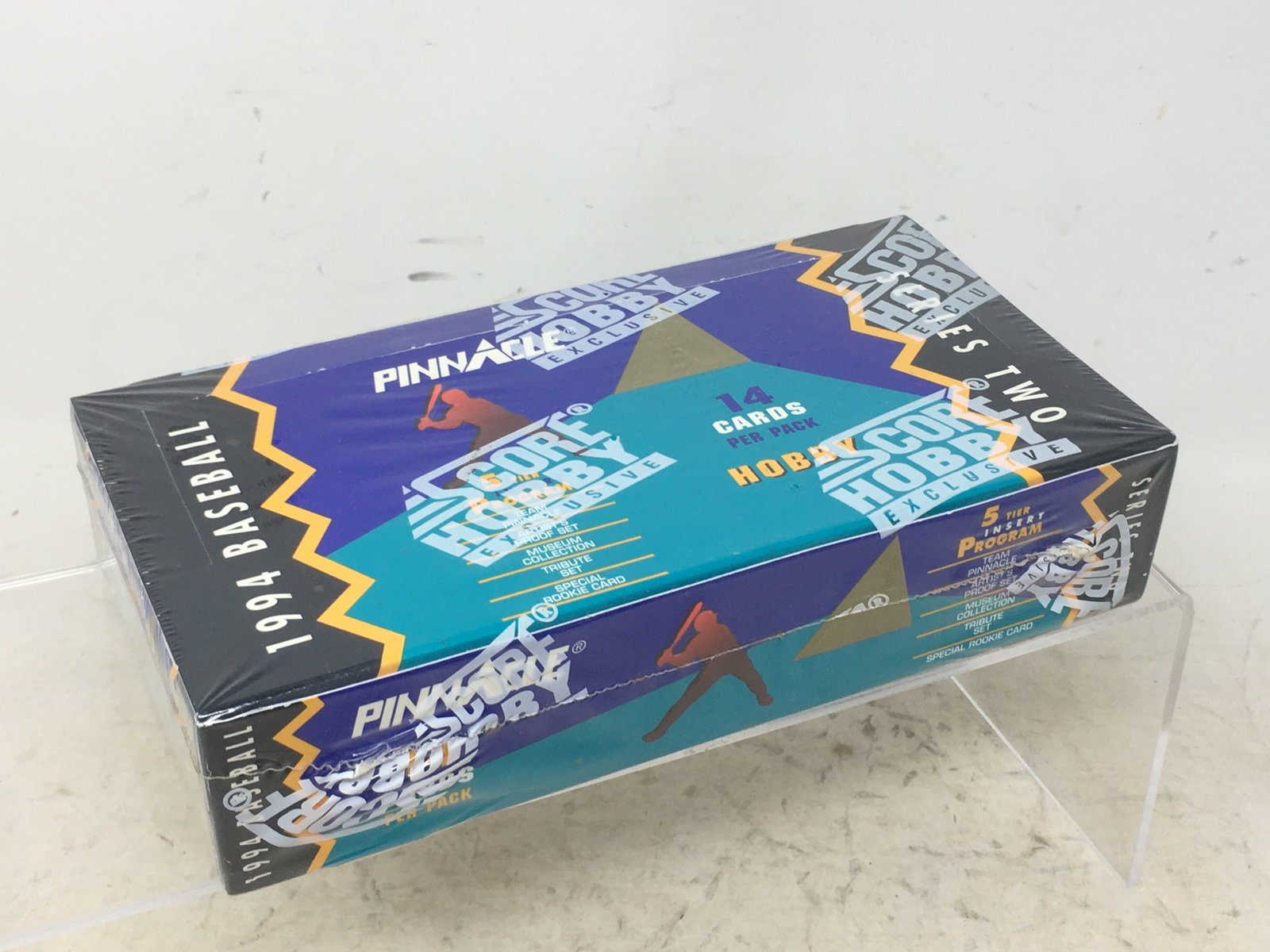 1994 Score Pinnacle Series 2 Hobby Exclusive Baseball Cards, Sealed Box (1 of 2)