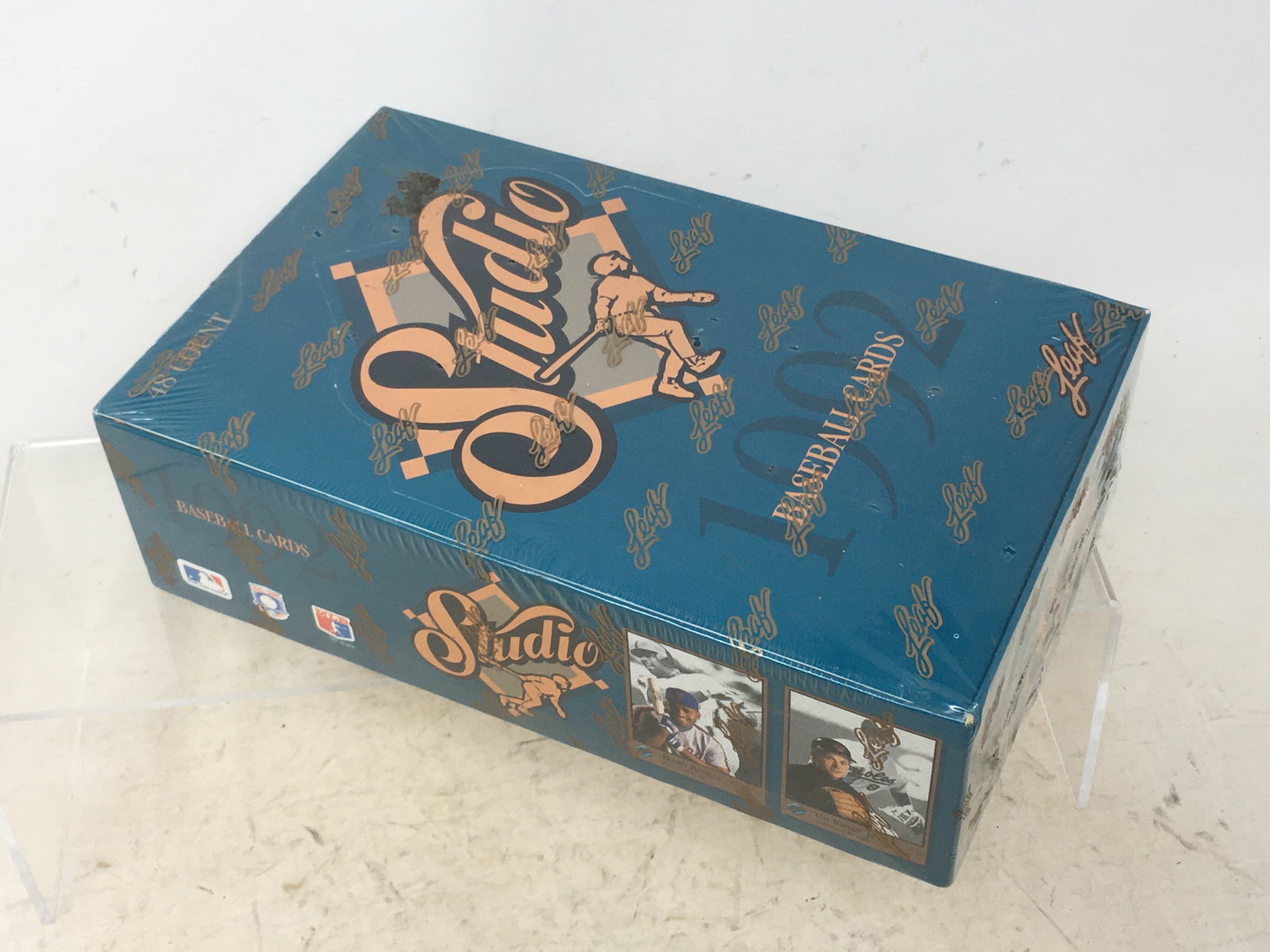 1992 Leaf Studio Baseball Cards, Sealed Box: 1992 Leaf Studio Baseball Cards, Sealed Box, 48 Count