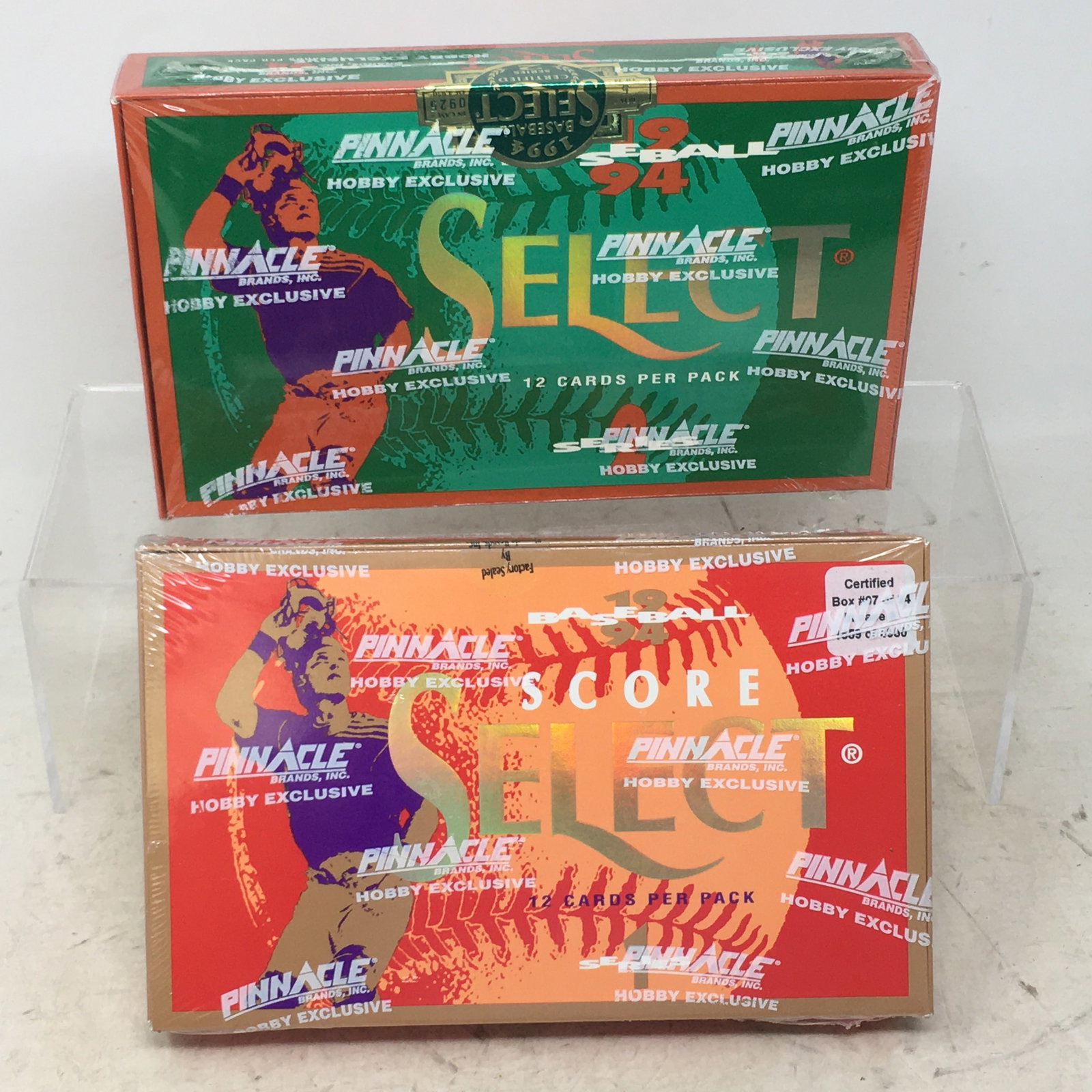 1994 Score Select Baseball Cards, Series 1 & 2, Hobby Exclusive, Sealed Boxes (1 of 2)