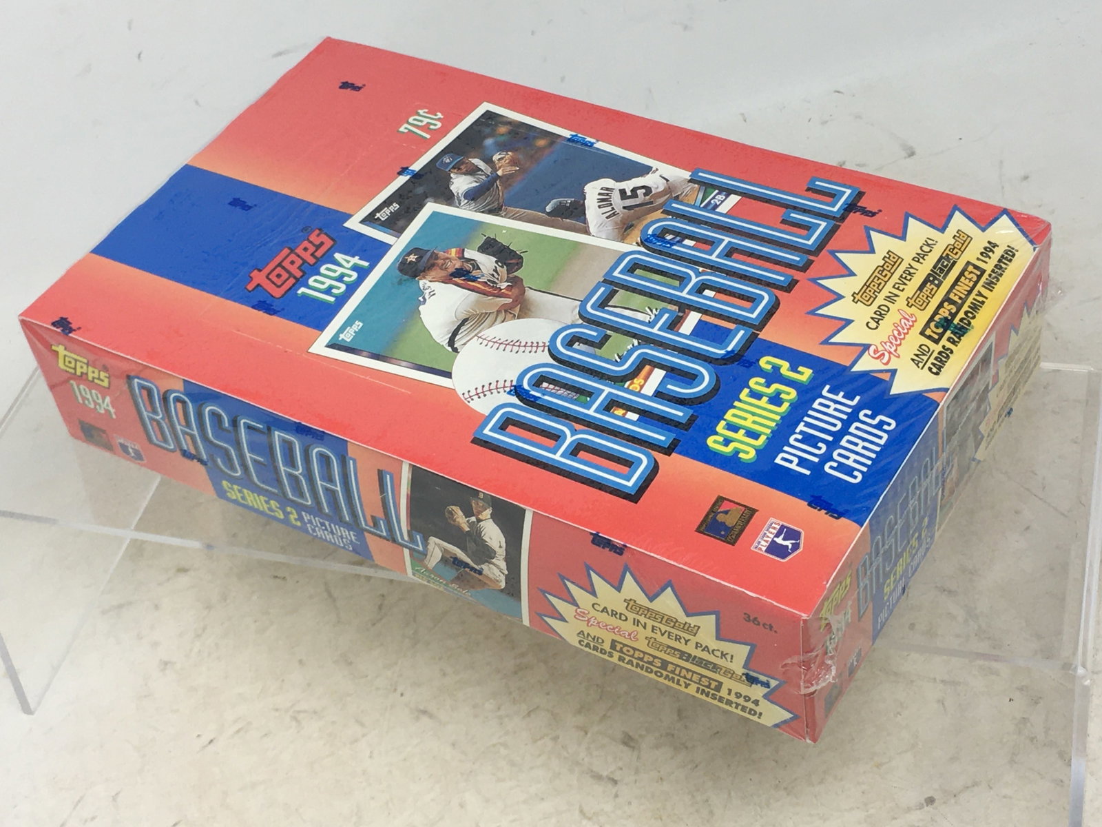 1994 Topps Series 2 Baseball Picture Cards, Sealed Box: 1994 Topps Series 2 Baseball Picture Cards, Sealed Box, 36 Count