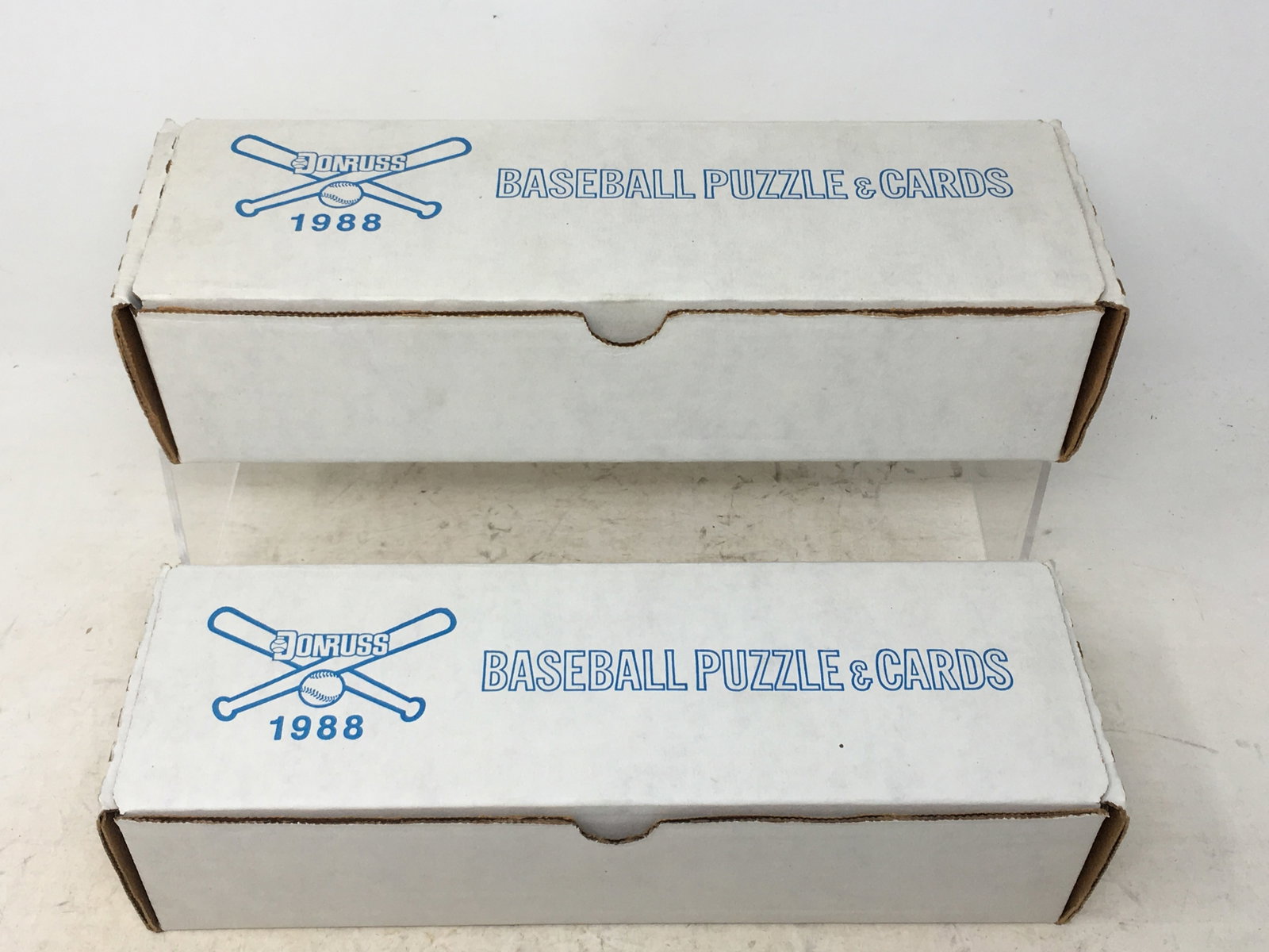 (2) 1988 Donruss Baseball Puzzle & Cards, Complete Sets, Sealed (1 of 2)