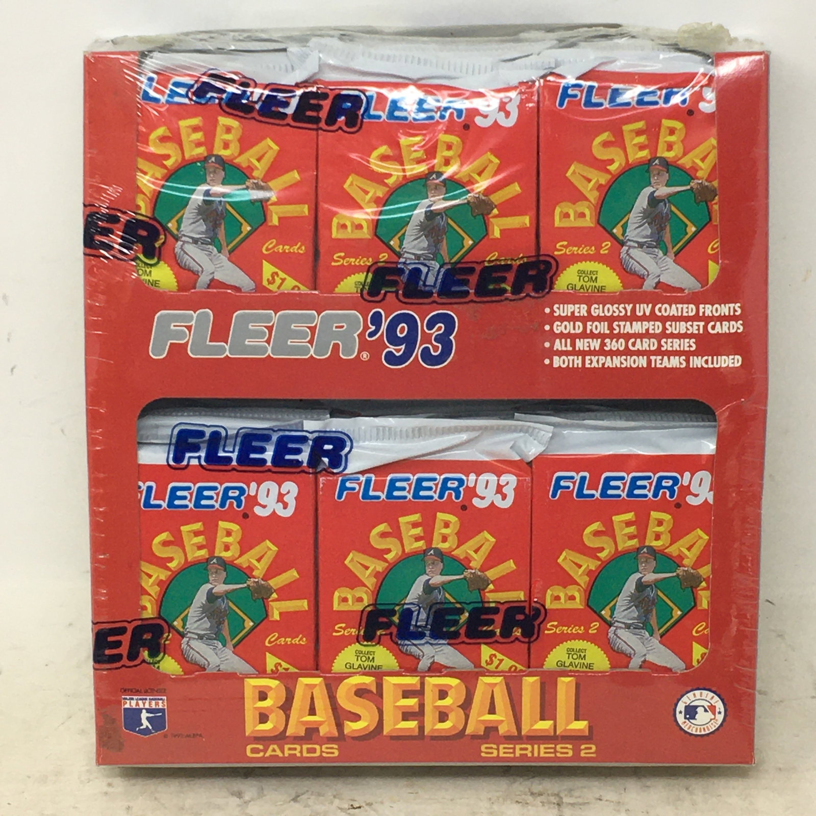 1993 Fleer Baseball Cards, Series 2, Jumbo Box, Sealed (1 of 1)