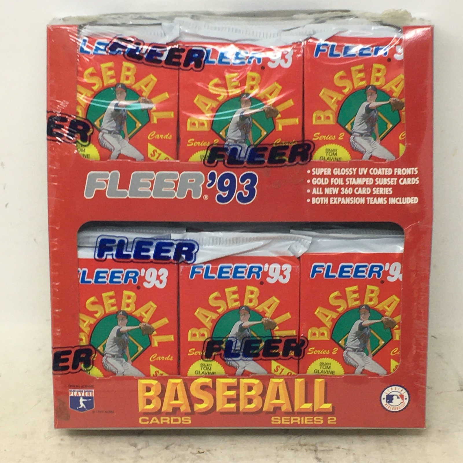 1993 Fleer Baseball Cards, Series 2, Jumbo Box, Sealed (1 of 1)