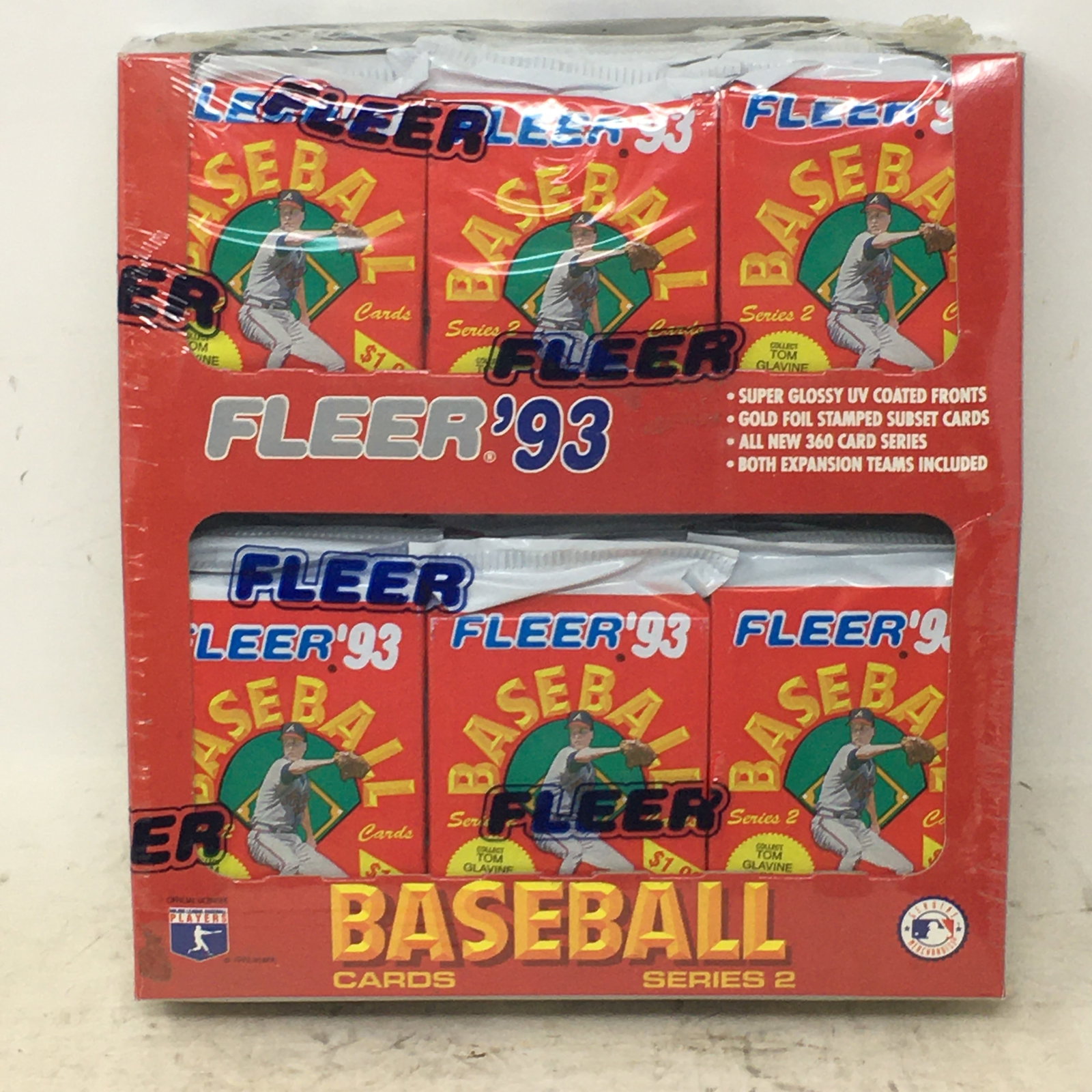 1993 Fleer Baseball Cards, Series 2, Jumbo Box, Sealed (1 of 1)