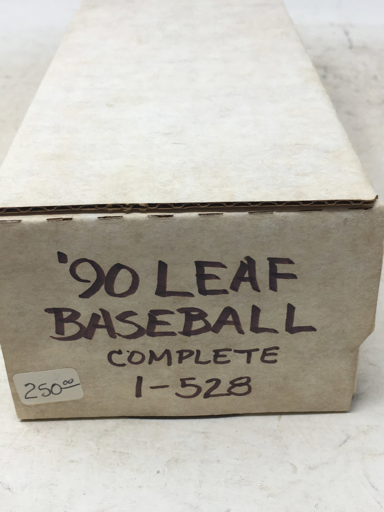 1990 Leaf Baseball Complete Set, 1-528 - 2