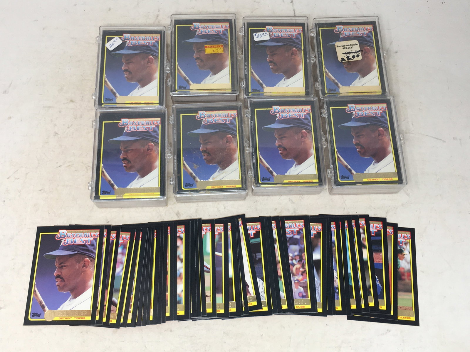 1992 Topps McDonald's Baseball's Best, (9) Sets: 1992 Topps McDonald's Baseball's Best, (9) Sets, 1-44