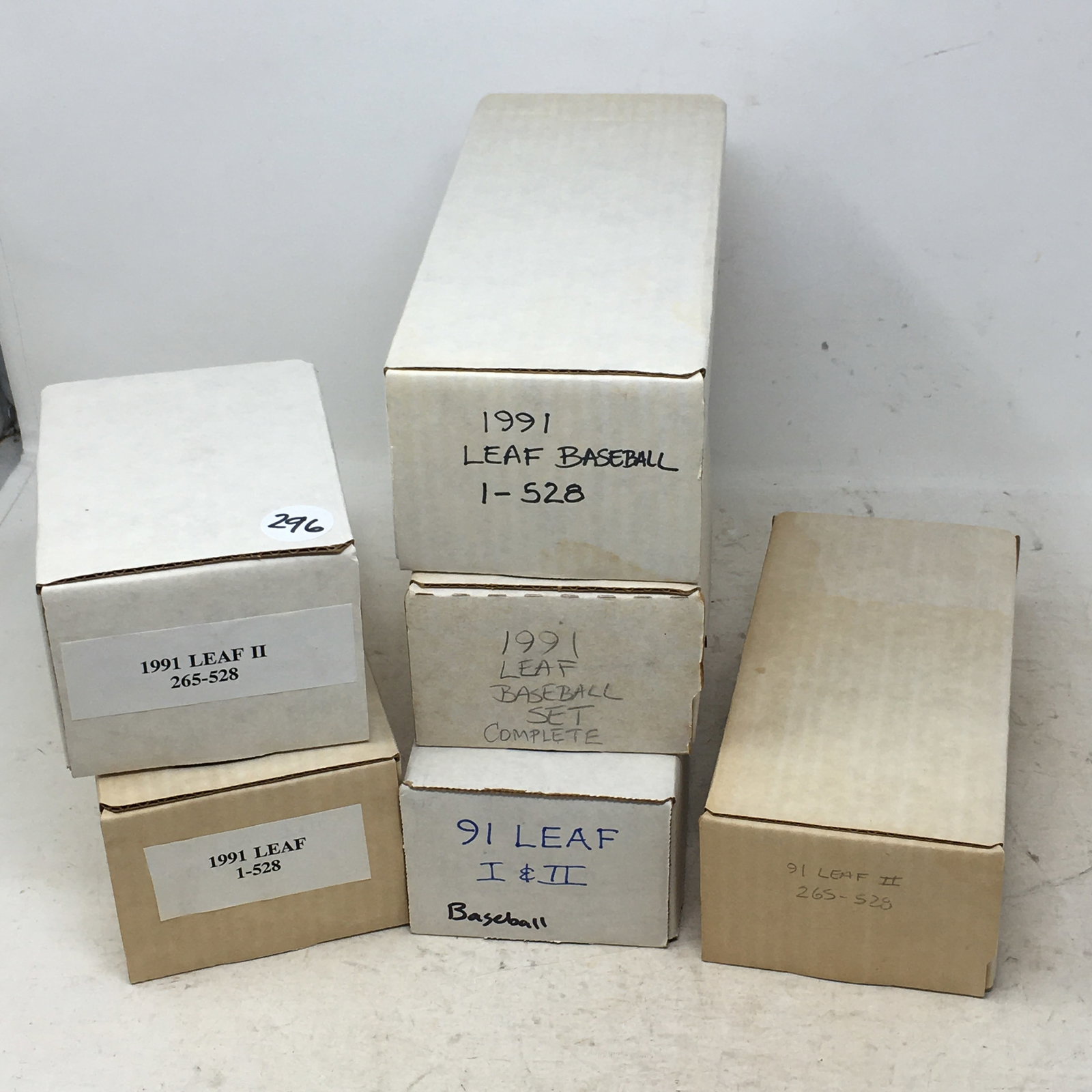 1991 Leaf Baseball Card Complete Sets (1 of 1)