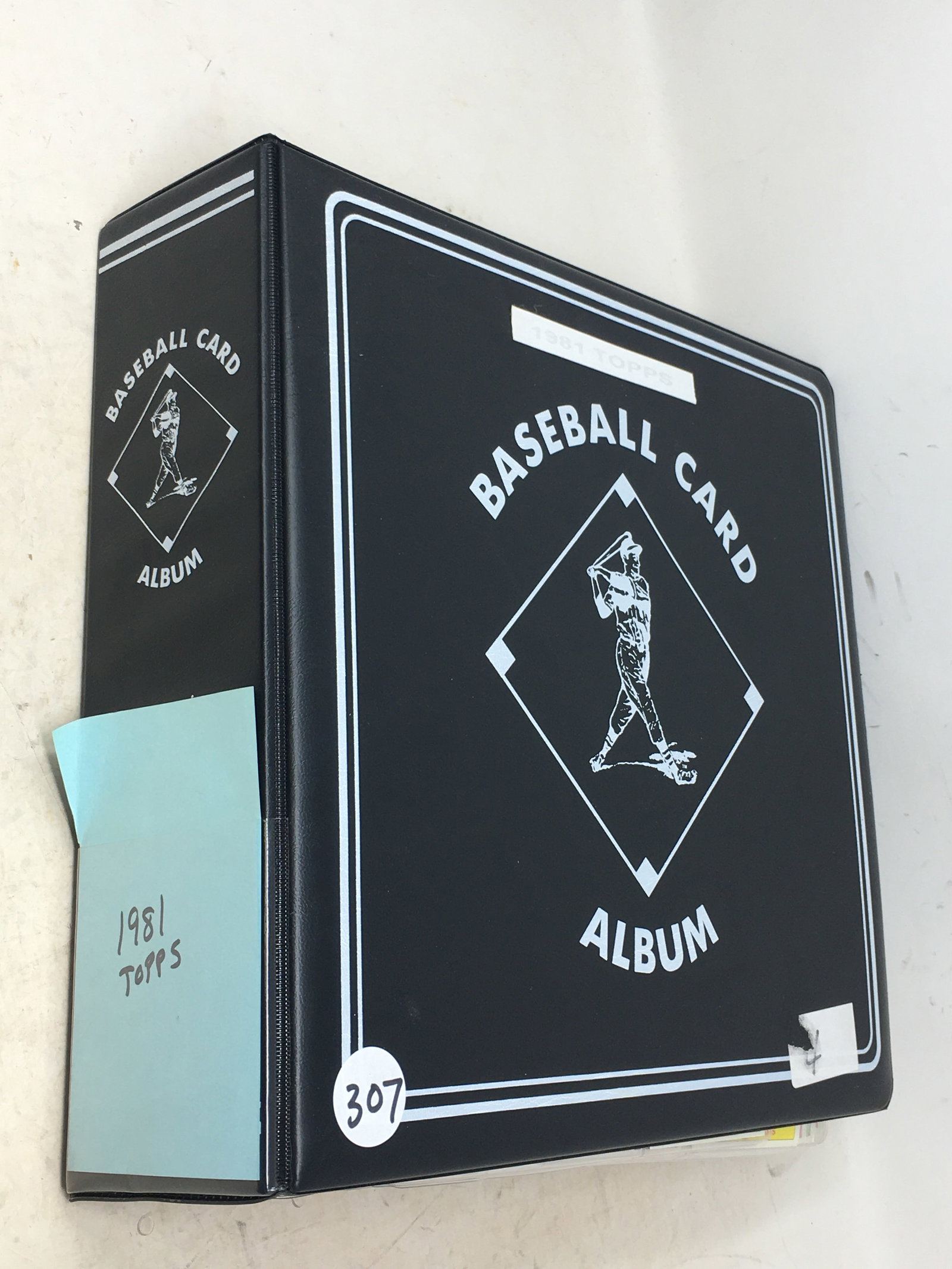 1981 Topps Complete Set Baseball Cards: 1981 Topps Complete Set Baseball Cards, 1-726, in binder