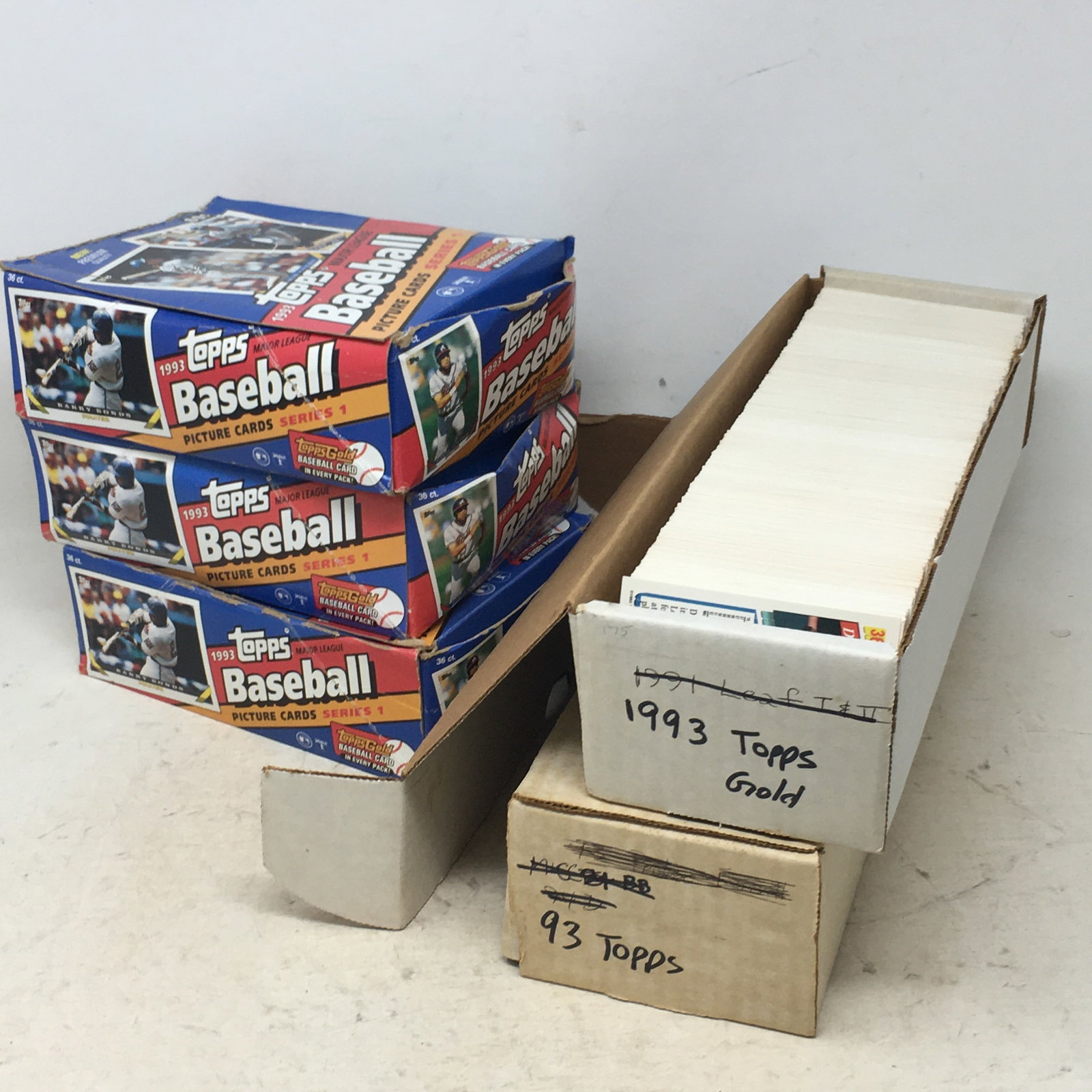 1993 Topps & Topps Gold Baseball Cards (1 of 2)