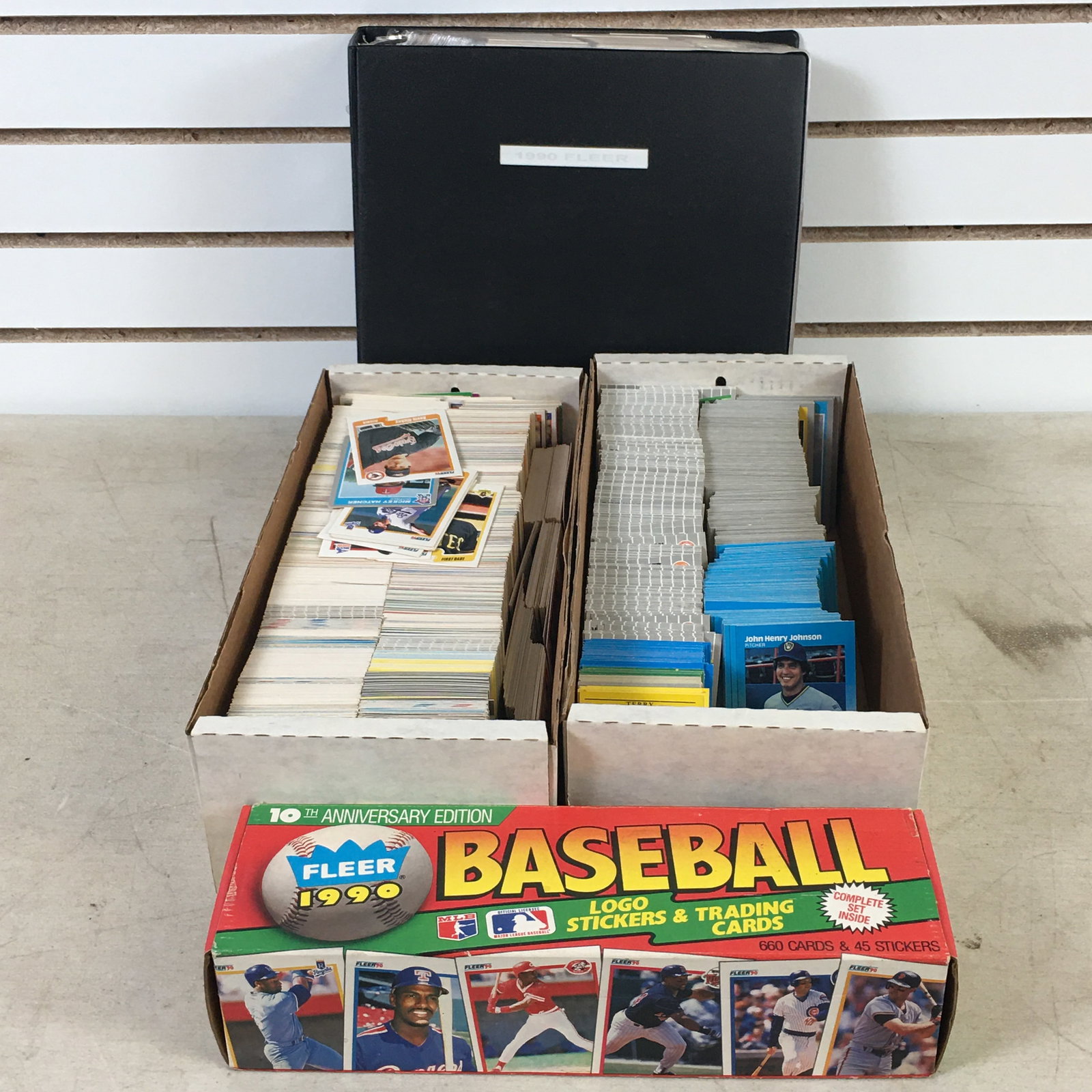 Group of Fleer Baseball Cards, 1985, '87, '89, '90 (1 of 6)