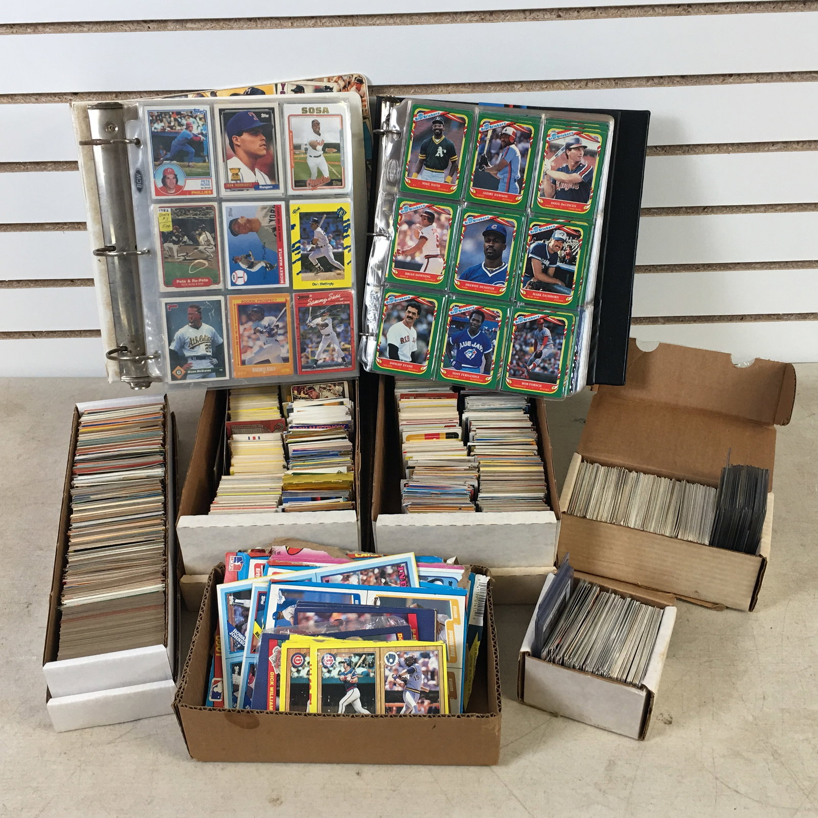 Large Group 1980s & '90s Baseball Cards (1 of 10)