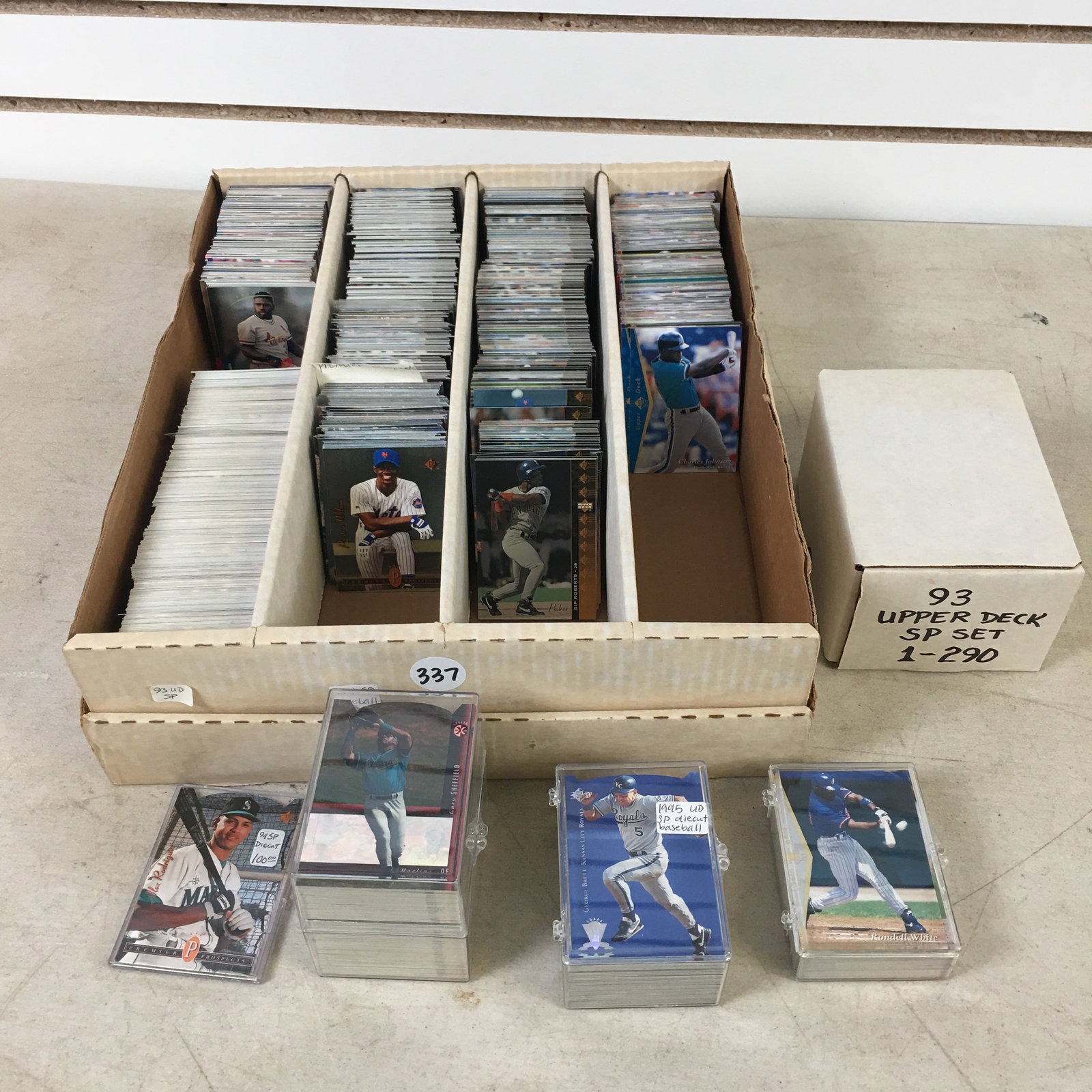 Group of 1993, 1994 Upper Deck SP Baseball Cards (1 of 5)