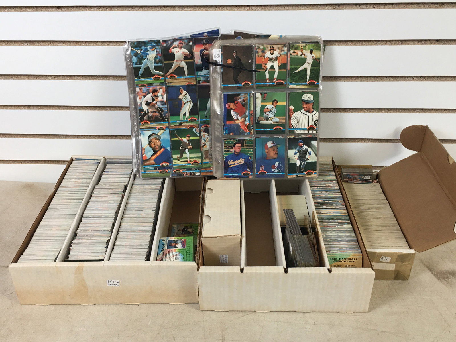 Group of Topps Stadium Club Baseball Cards, 1991-'93 (1 of 3)