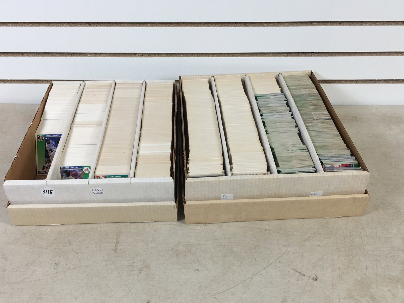 Group of 1992, 1993 Score Baseball Cards (1 of 3)