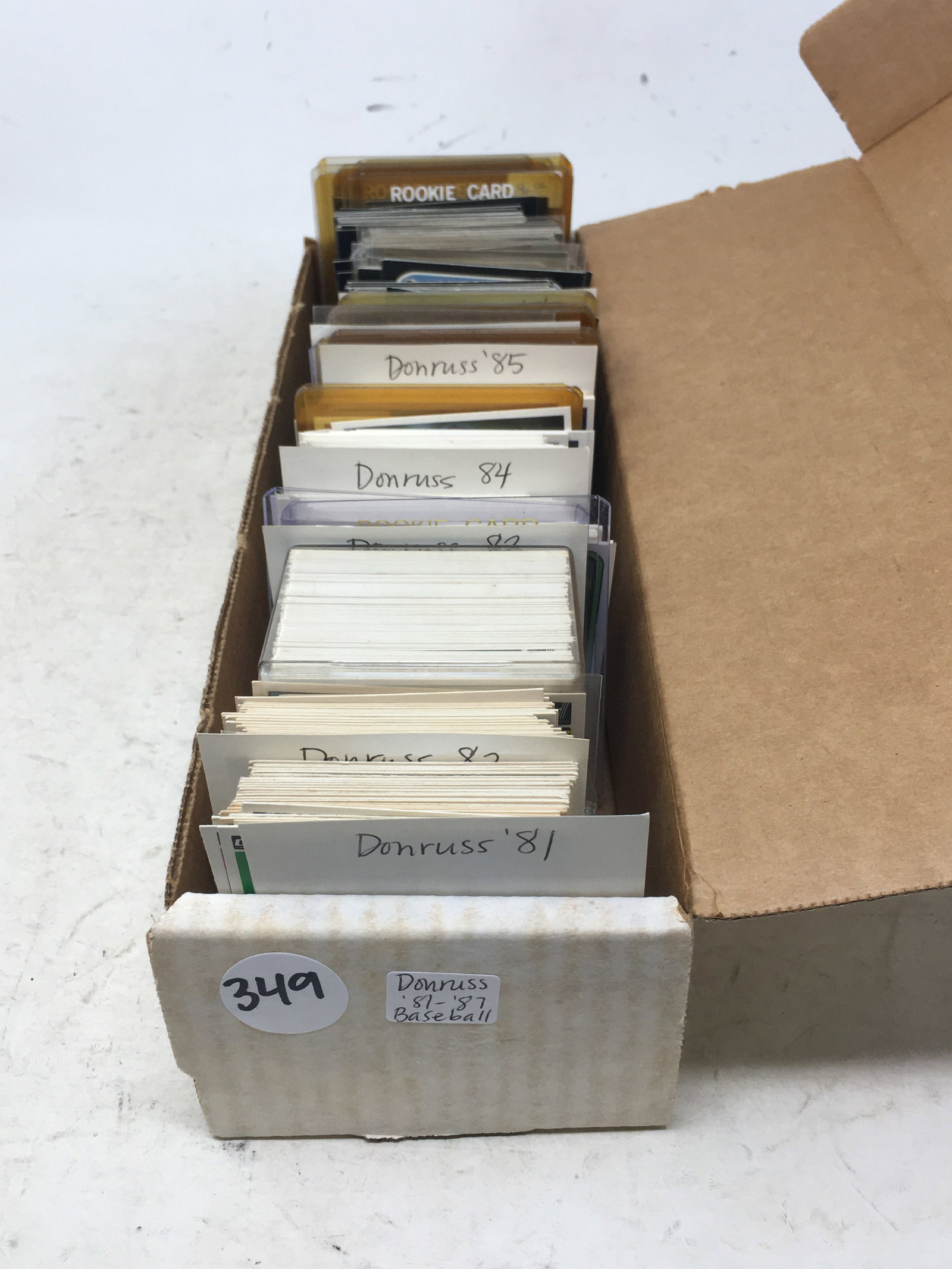 Donruss Baseball Cards, 1981-1987 (1 of 6)