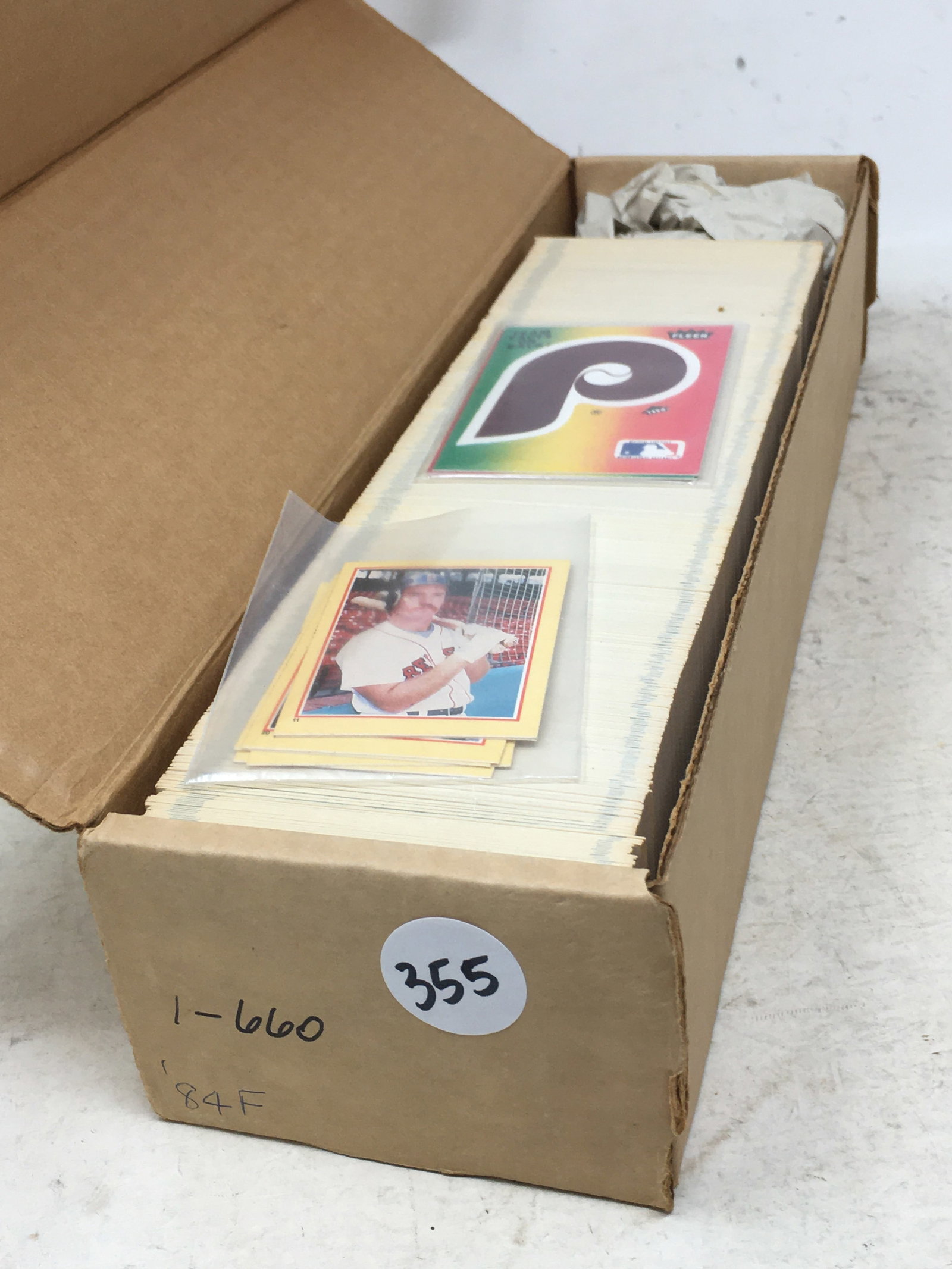 1984 Fleer Baseball Cards Complete Set (1 of 1)