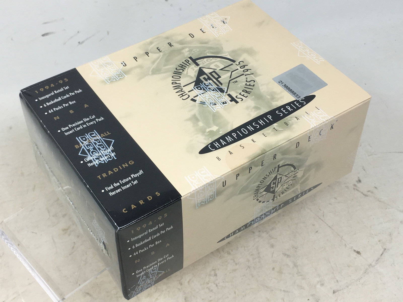 1994-95 Upper Deck SP Championship Series Basketball, Sealed Box: 1994-95 Upper Deck SP Championship Series Basketball Cards, Sealed Box, 44 Packs